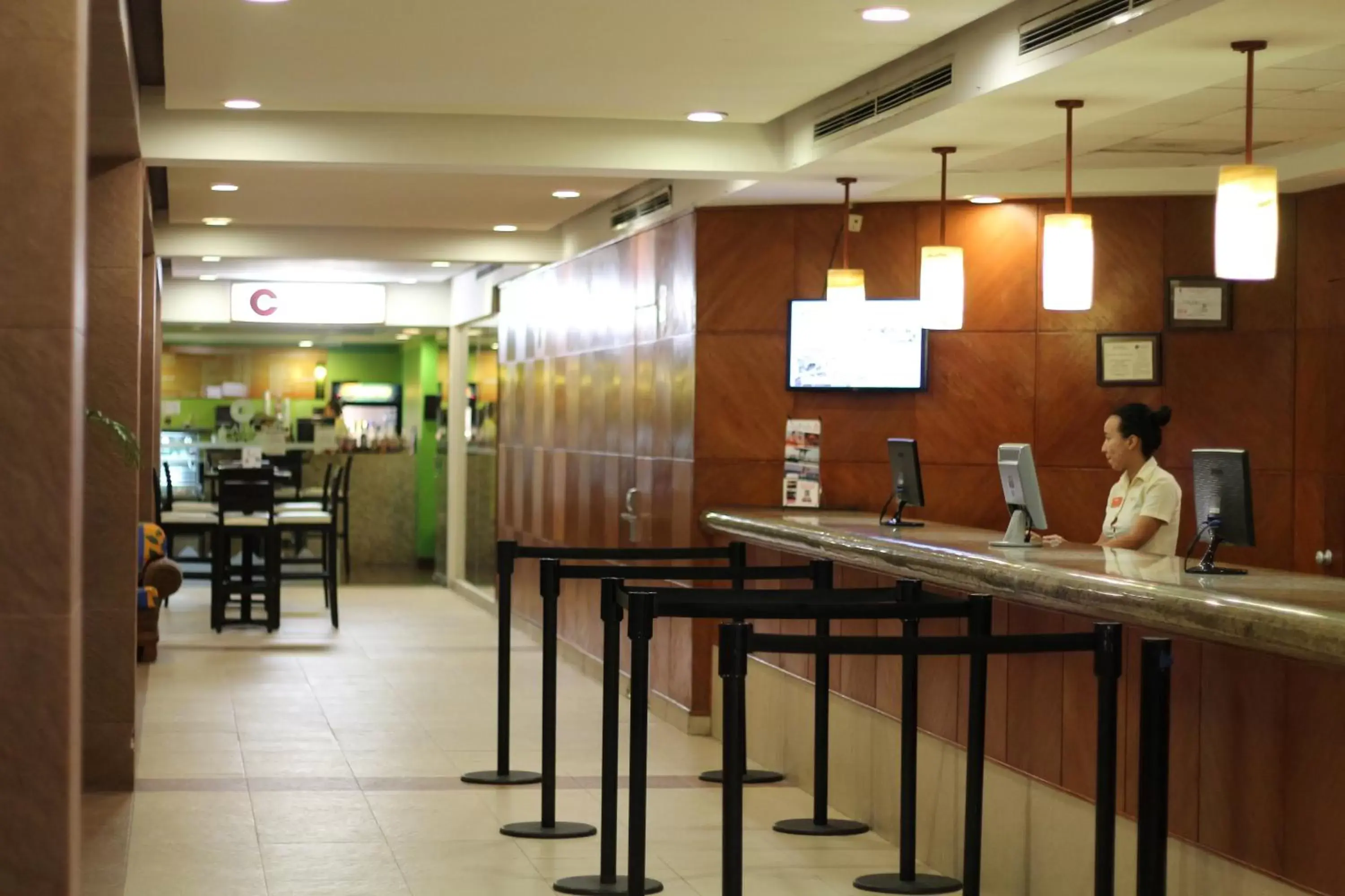 Lobby or reception, Restaurant/Places to Eat in Amarea Hotel Acapulco