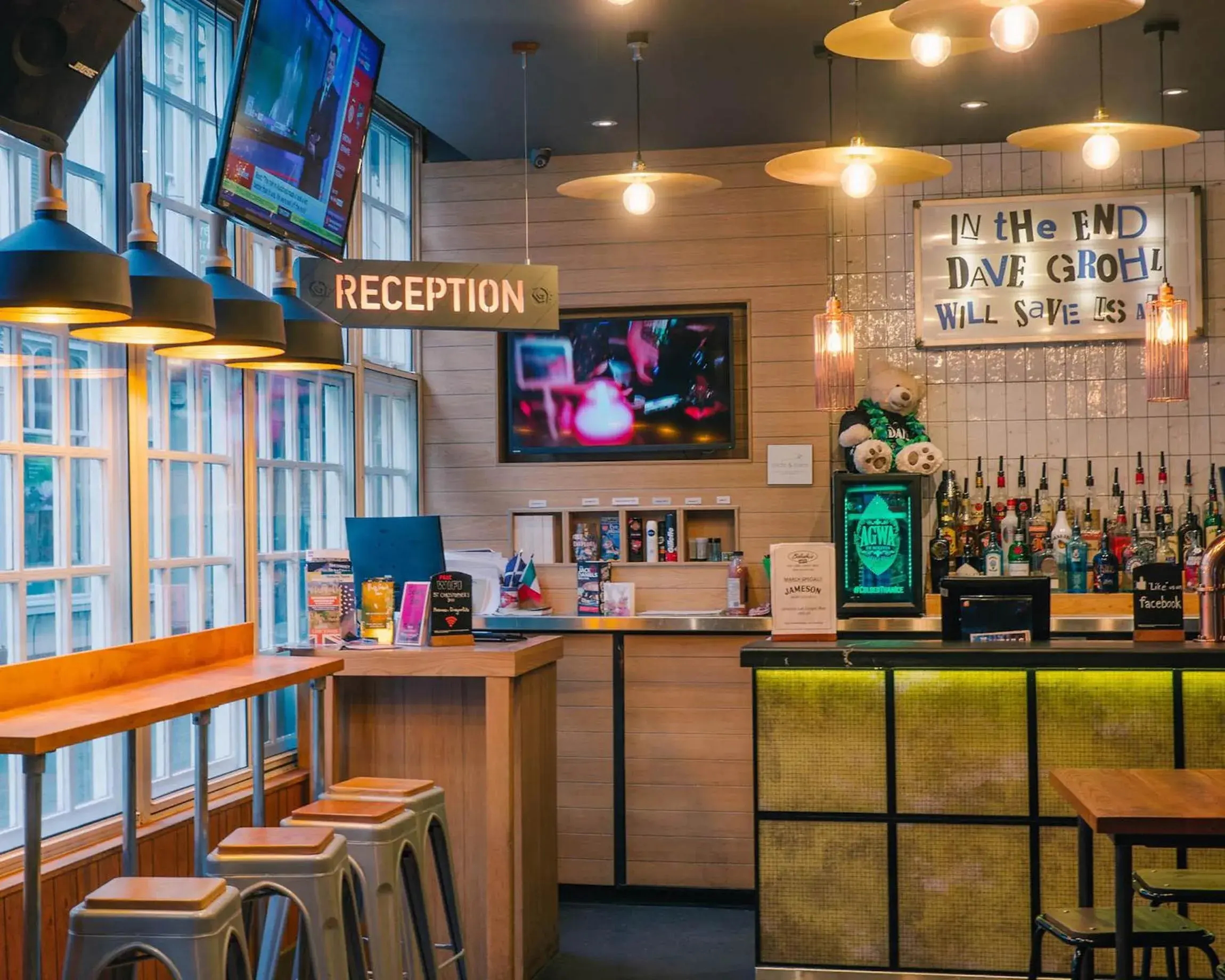 Lobby or reception in St Christopher's Inn Bath Lobby or reception in St Christopher's Inn Bath