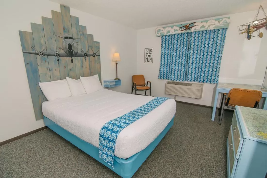 Bed in Riverside Inn