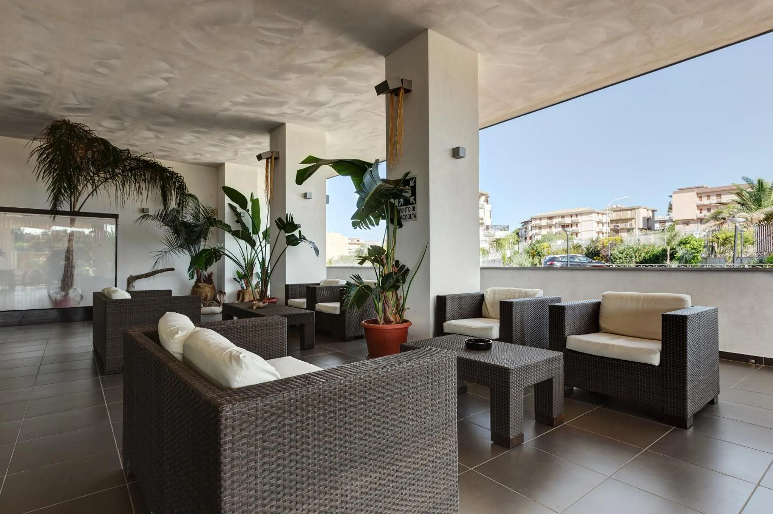 Balcony/Terrace in Grand Hotel Sofia