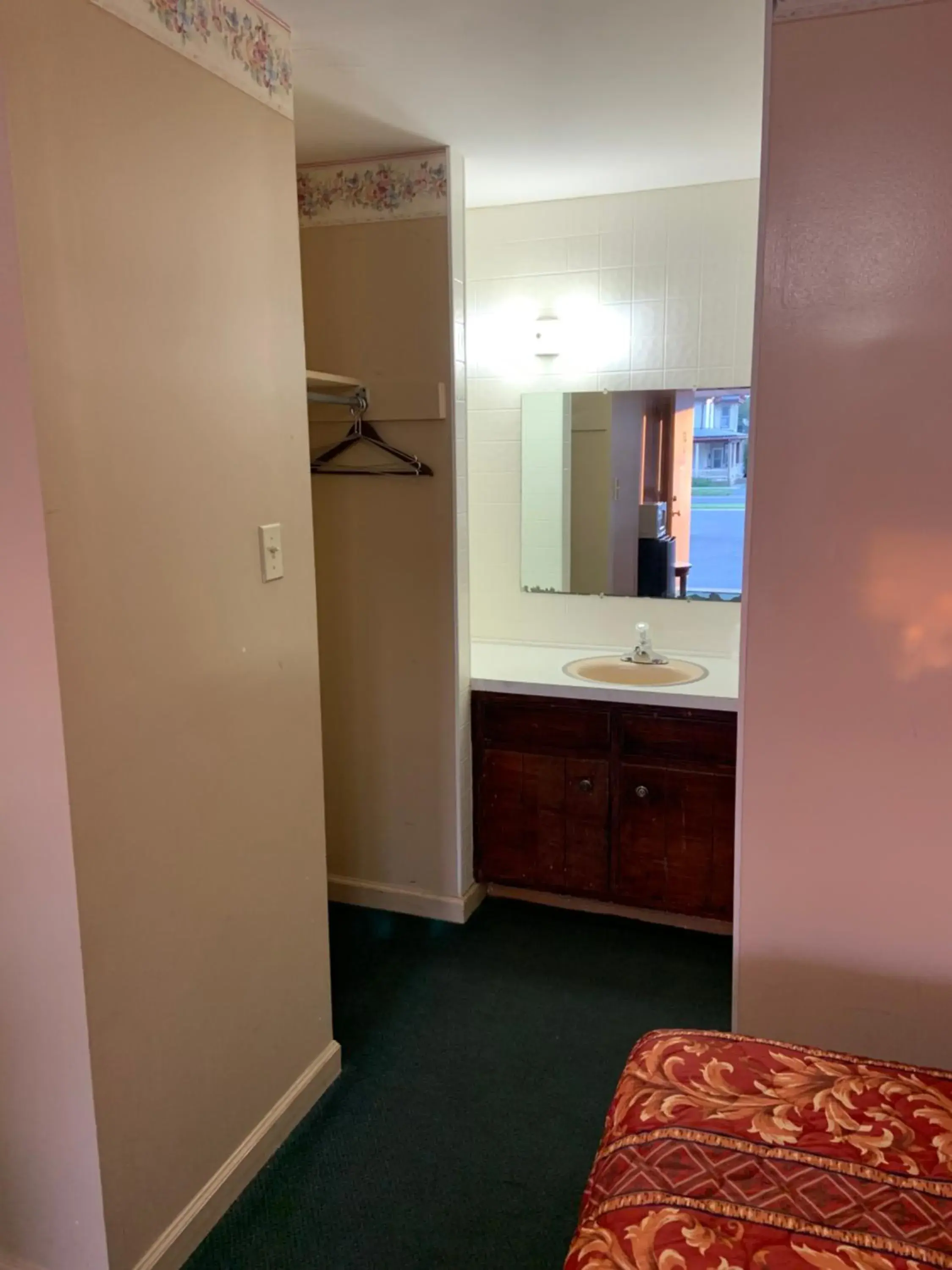 Bathroom in Dutch Motel Palmyra