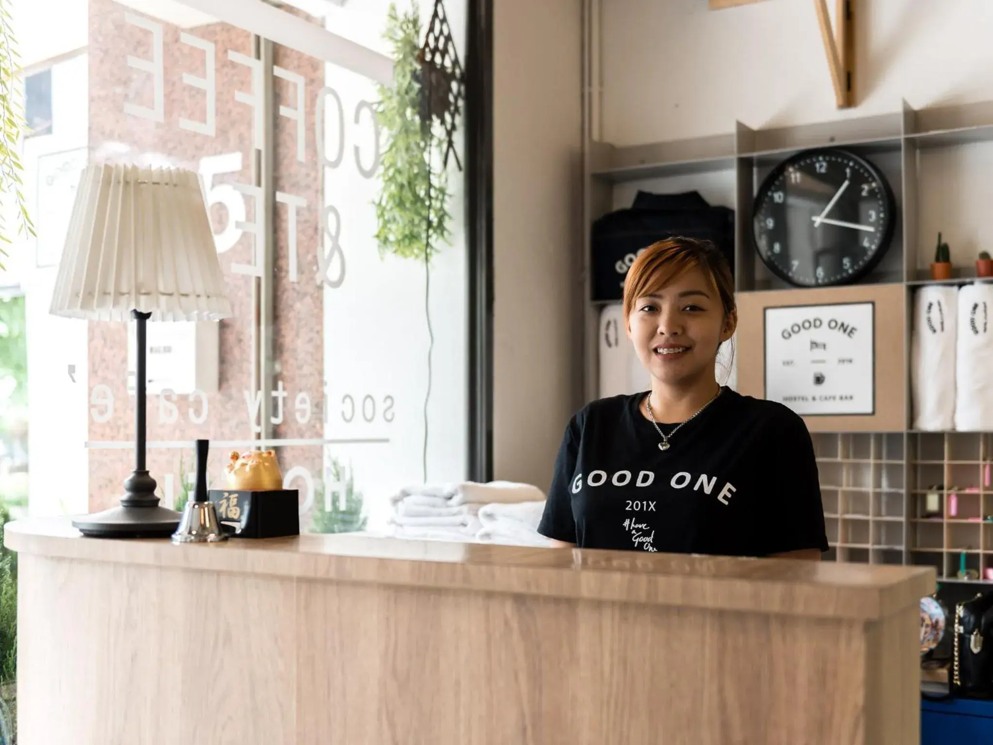 Staff, Lobby/Reception in Good One Hostel & Cafe Bar