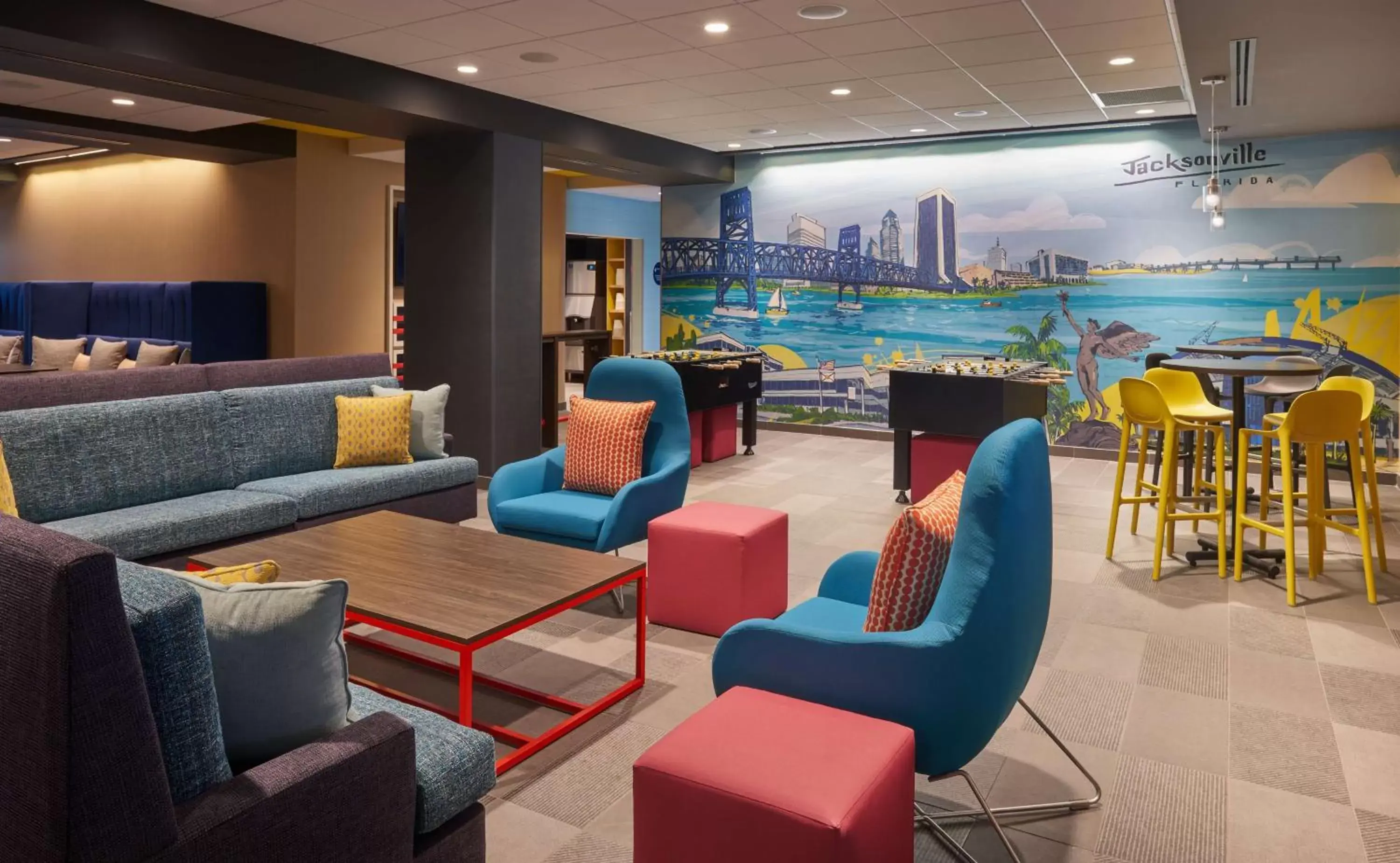 Lobby or reception, Lounge/Bar in Tru By Hilton Jacksonville South Mandarin, Fl