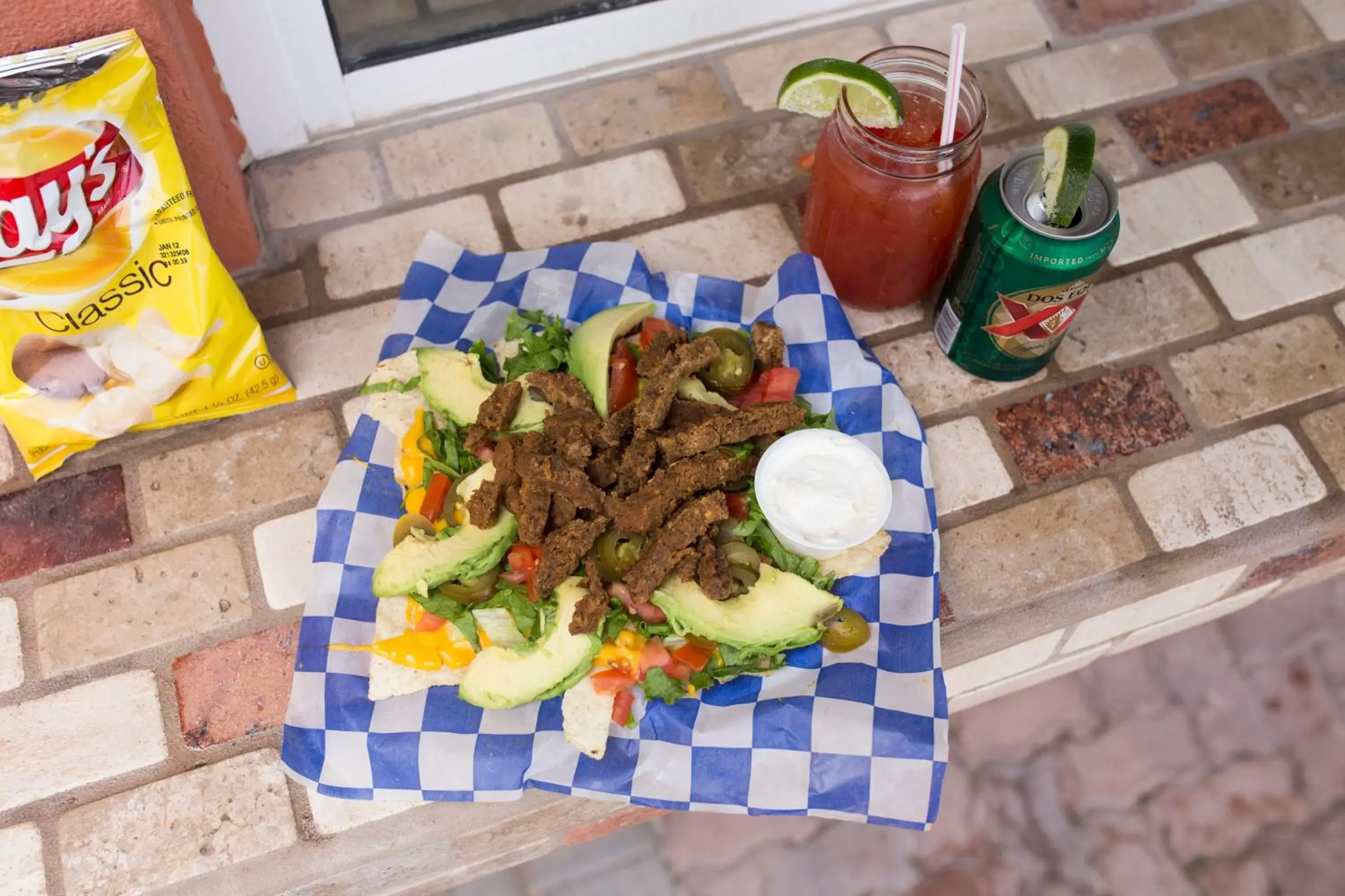 Food close-up in La Copa Inn Beach Hotel Food close-up in La Copa Inn Beach Hotel