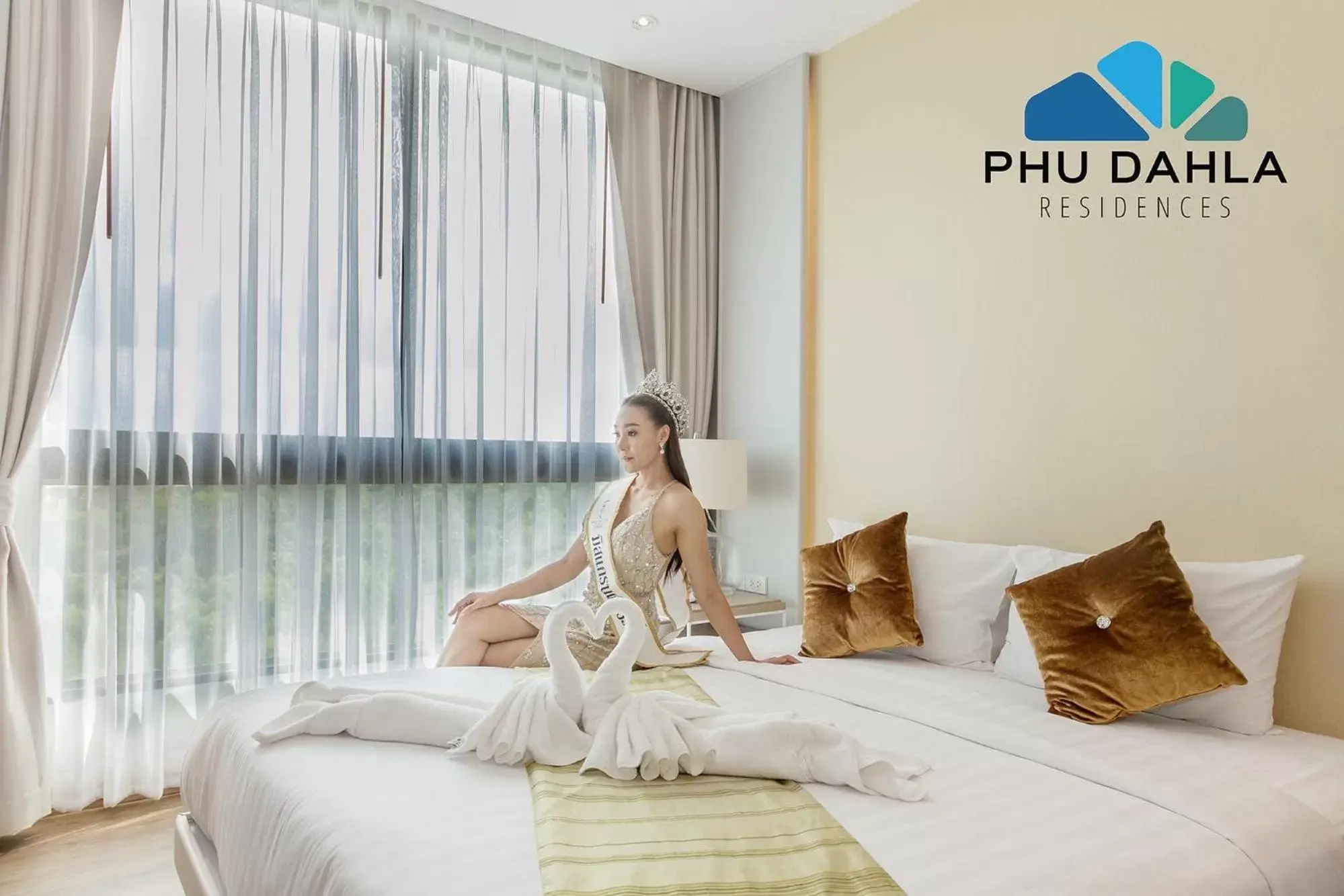 Bed in Phu Dahla Residences