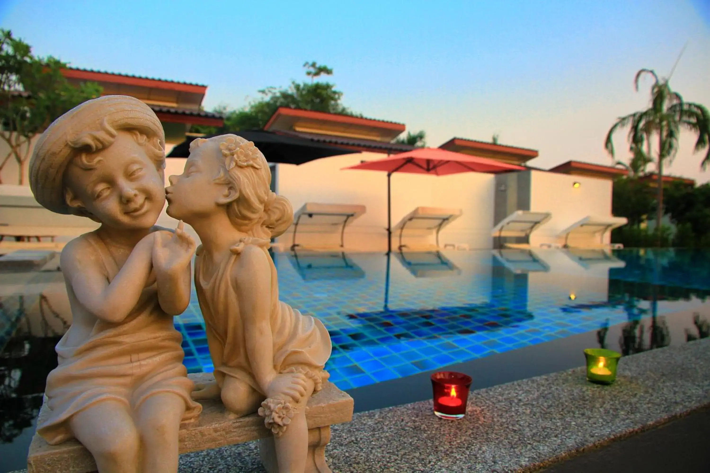 Swimming pool in The Fusion Resort Hotel Swimming pool in The Fusion Resort Hotel