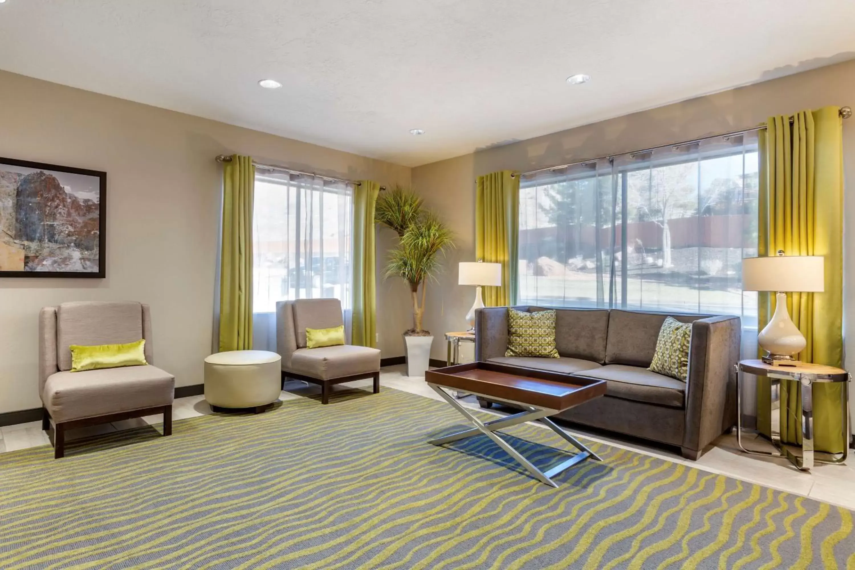 Lobby or reception, Seating Area in Best Western Plus Zion Canyon Inn & Suites