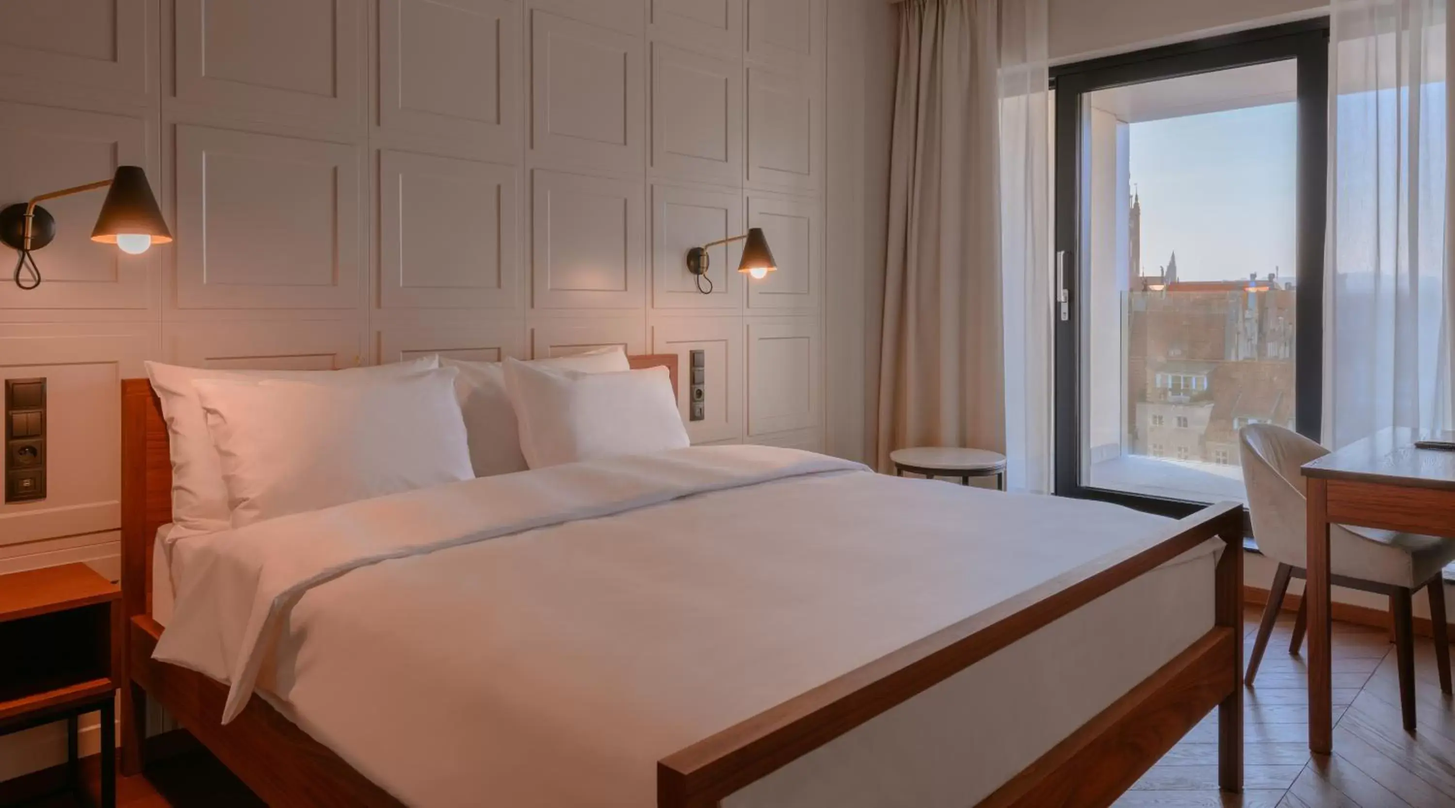 Bed in Radisson Hotel & Suites, Gdansk