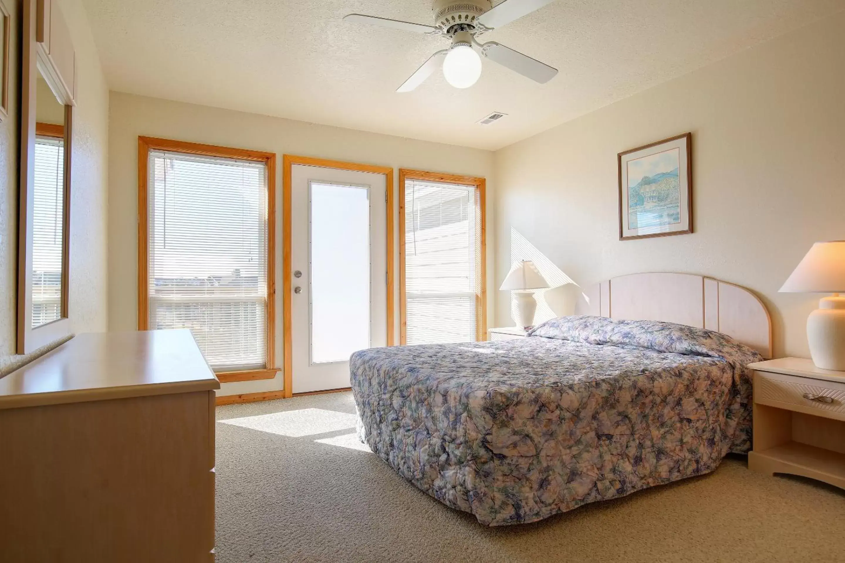 Bedroom, Bed in Barrier Island Station, a VRI resort