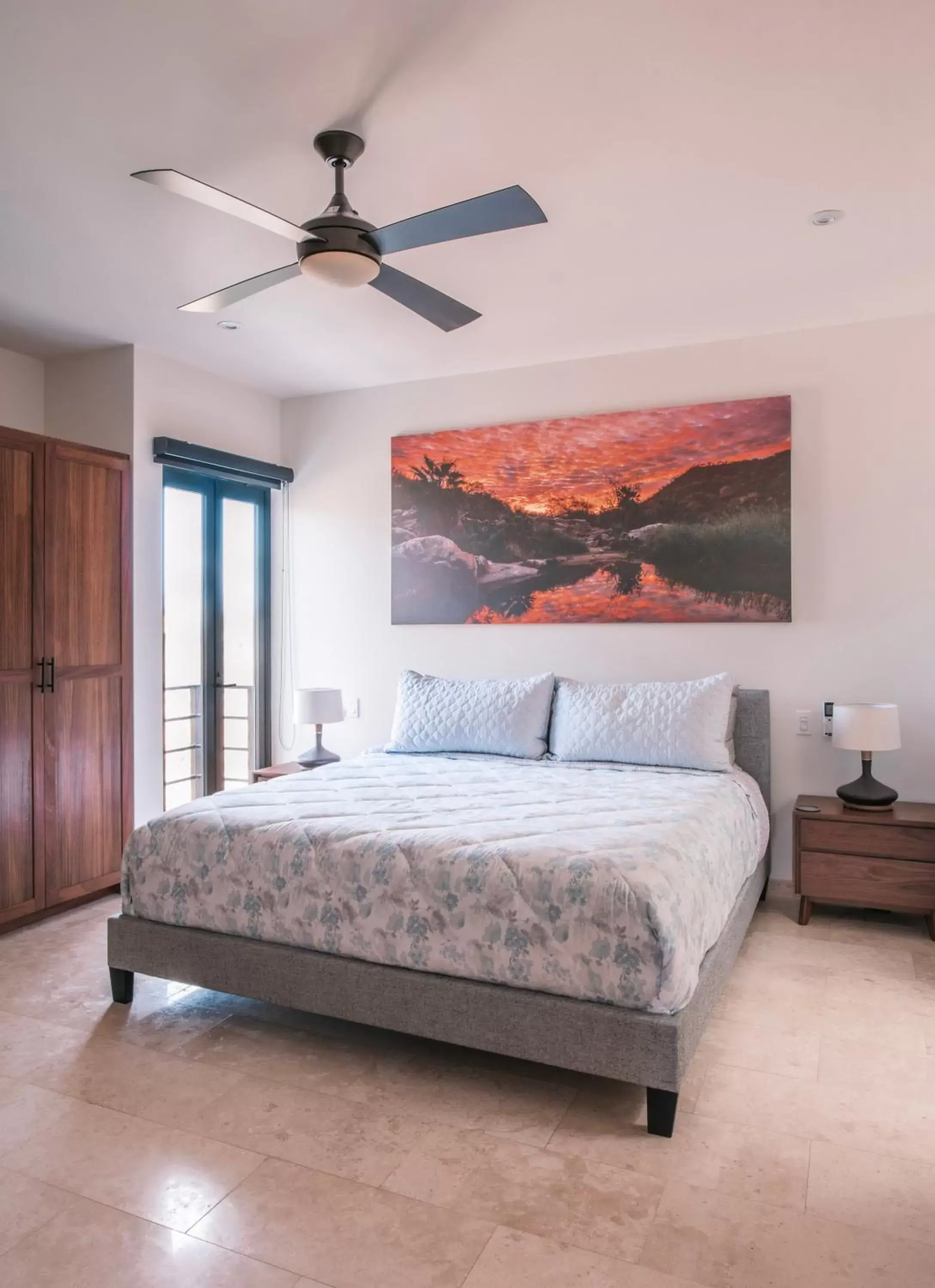 Bed in Cerritos Surf Residences