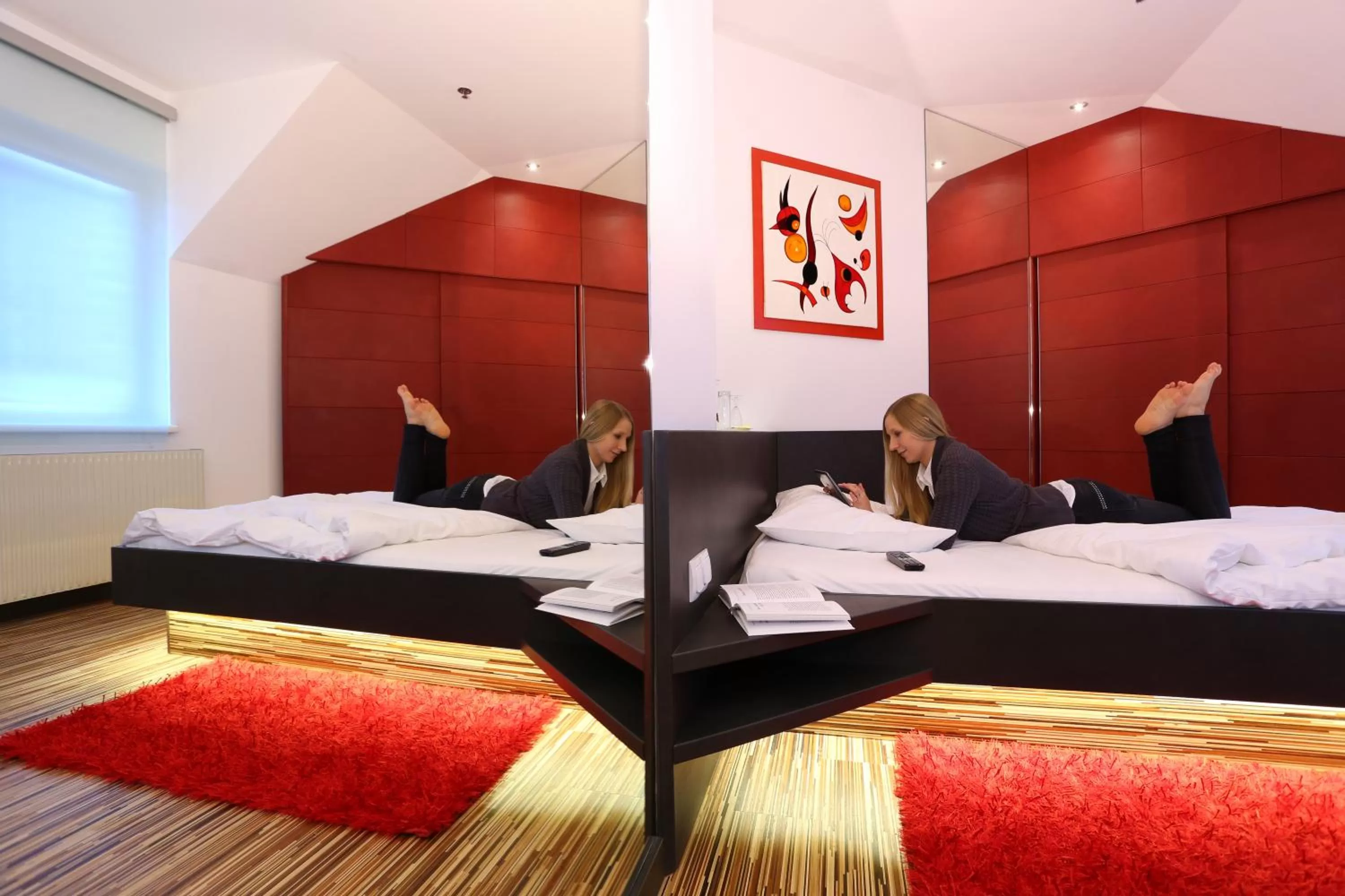 Bed in Hotel Kongress