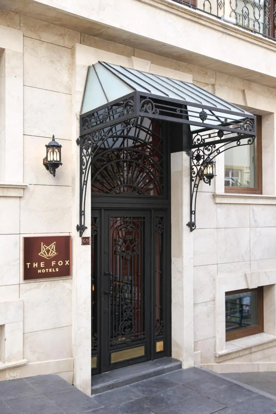 Facade/entrance in The Fox Hotel