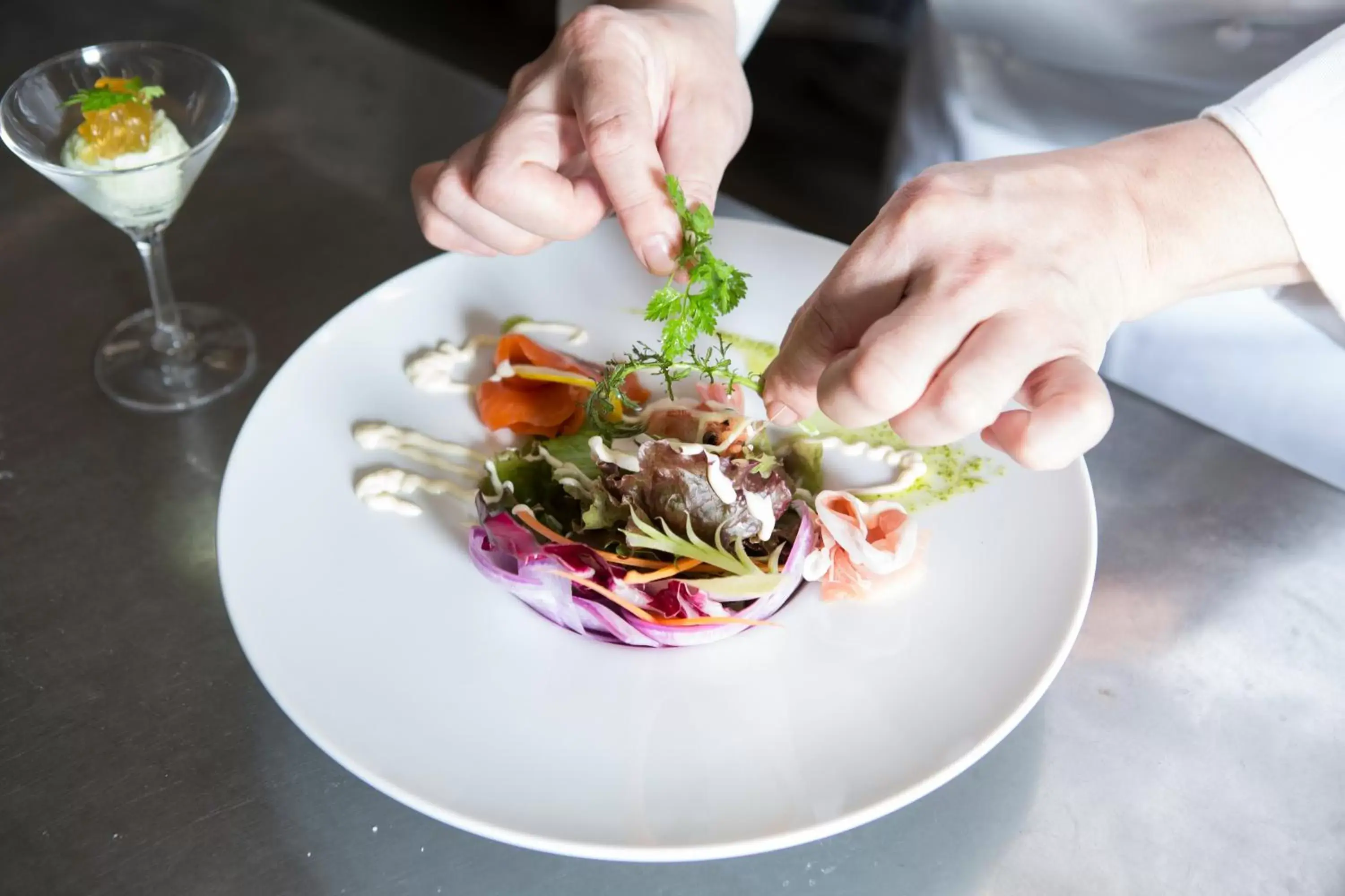 Food in Otaru Asari Classe Hotel