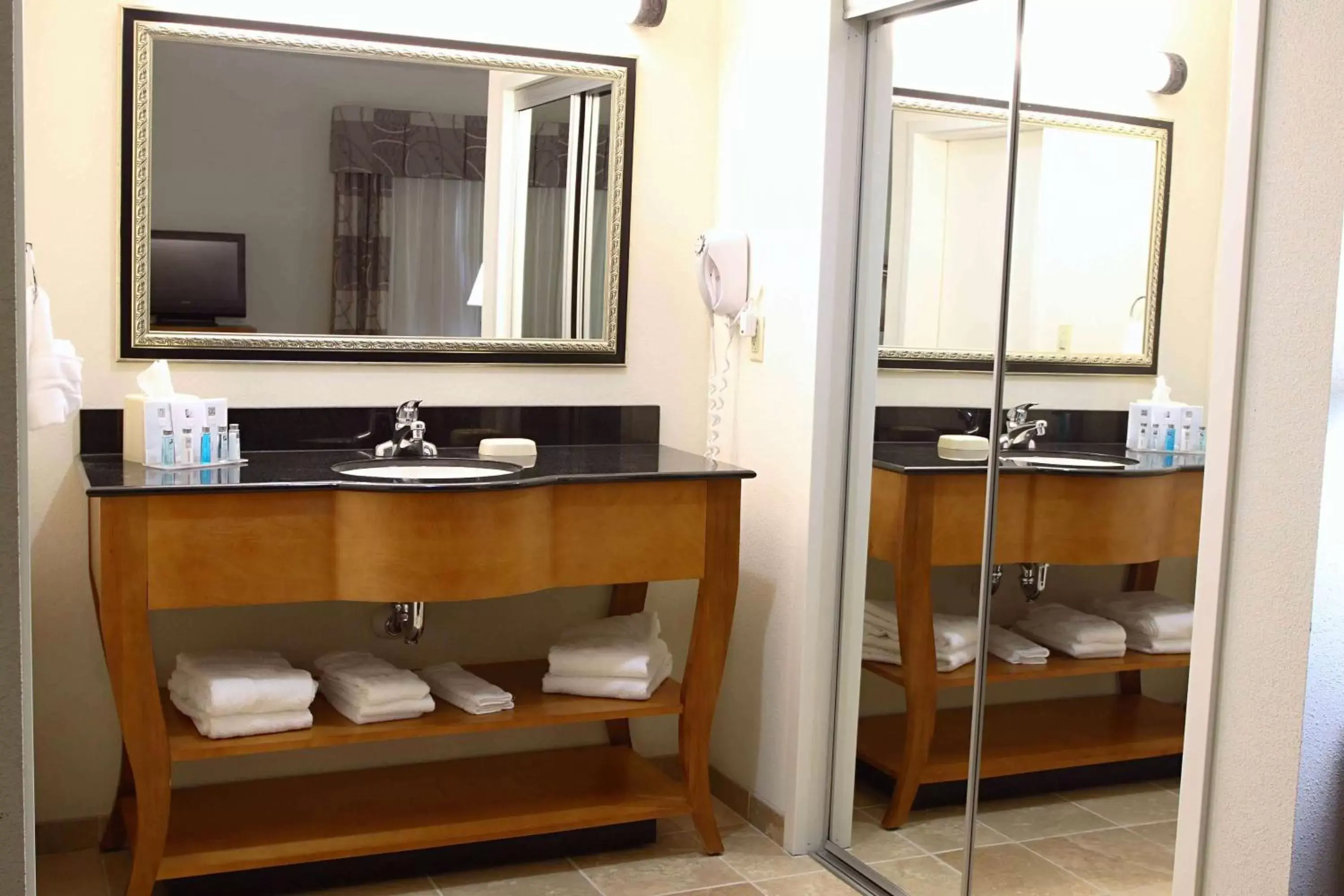 Bathroom in Hampton Inn & Suites Chesapeake-Square Mall