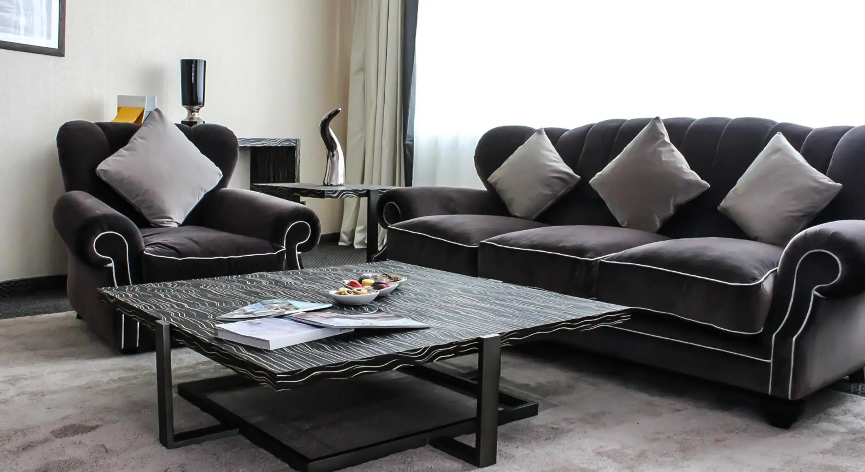 Living room, Seating Area in Grand Mogador City Center Casablanca