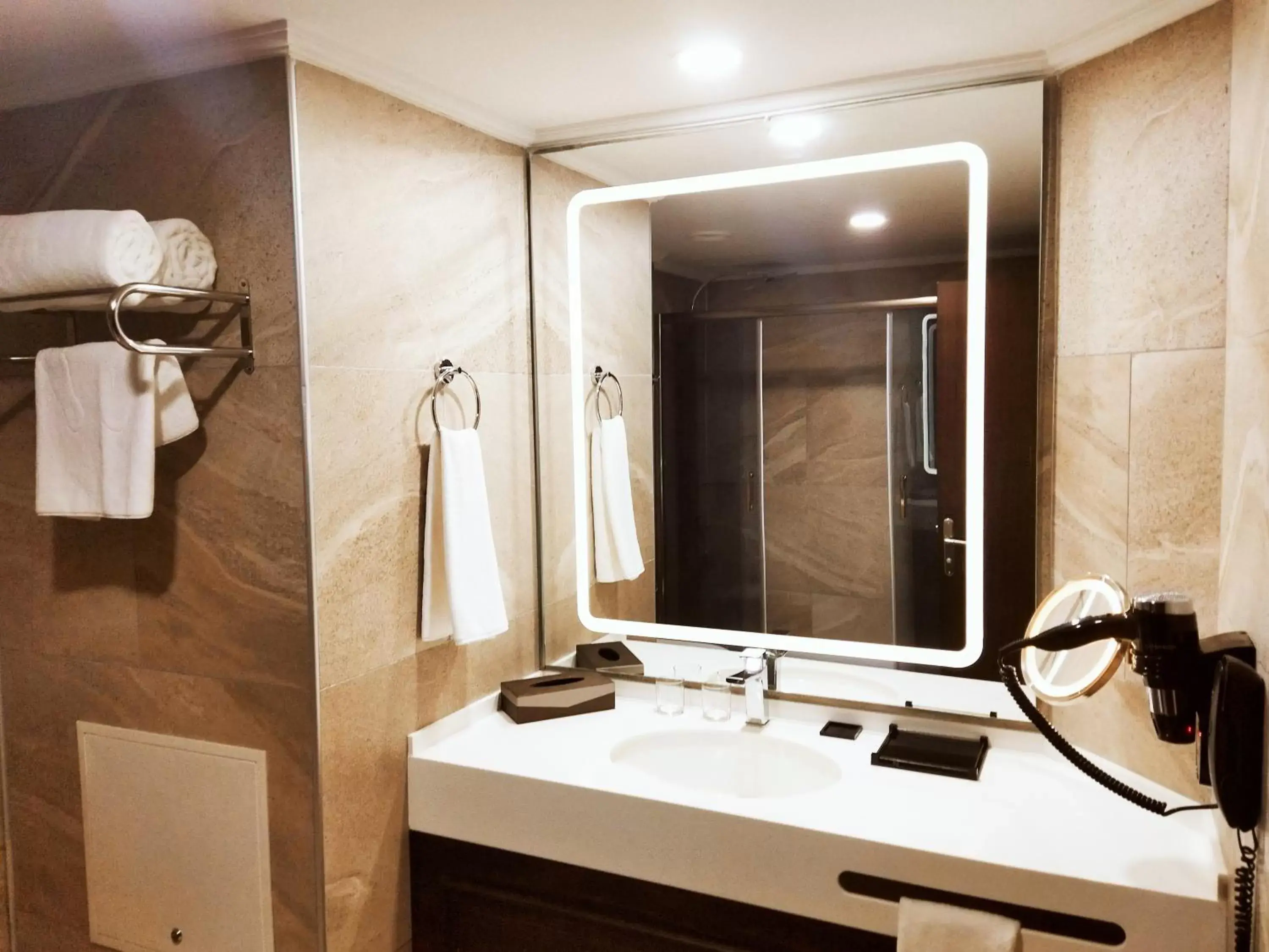 Shower, Bathroom in Ramada Plaza by Wyndham Silivri
