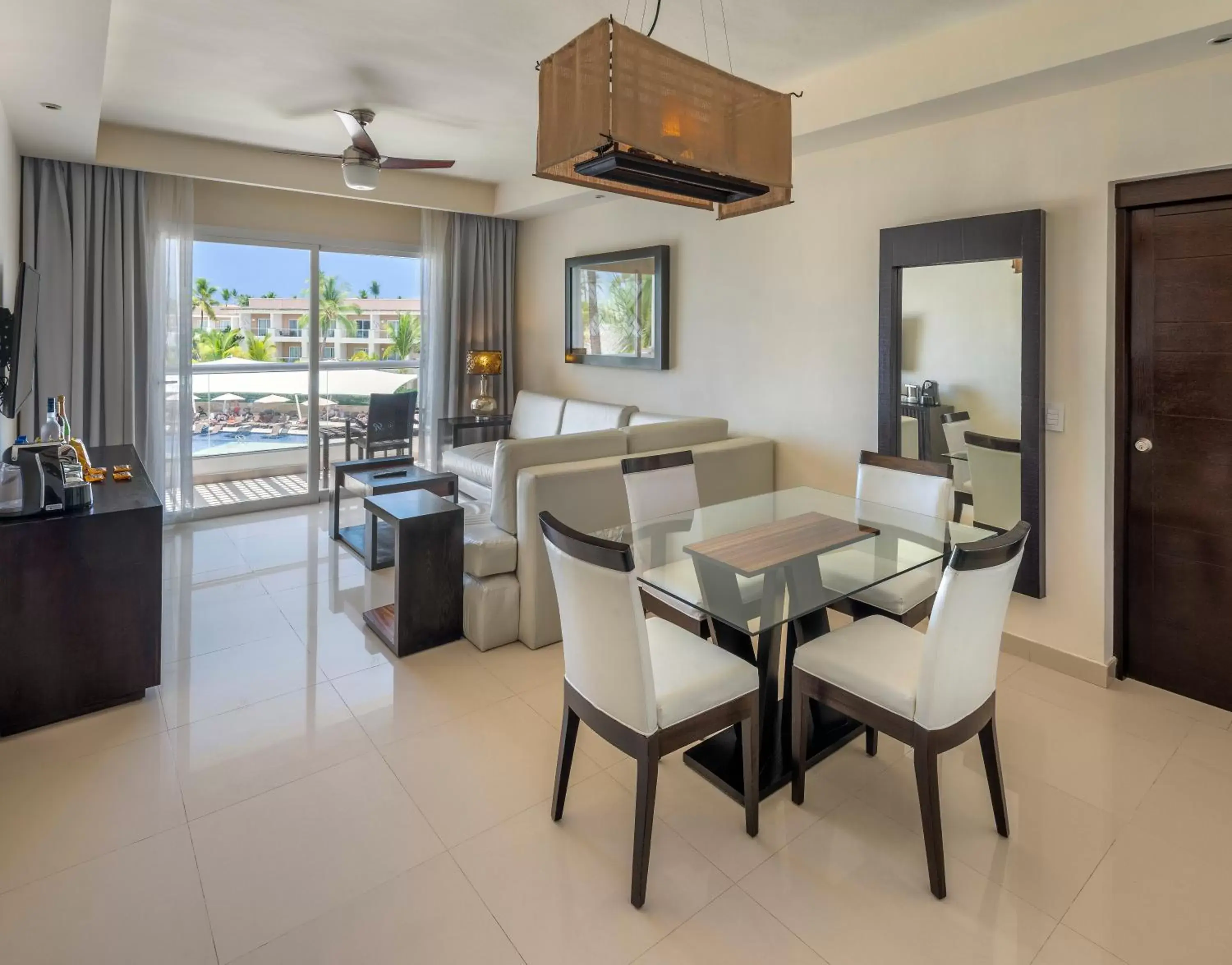 Living room, Dining Area in Royalton Punta Cana, An Autograph Collection All-Inclusive Resort & Casino