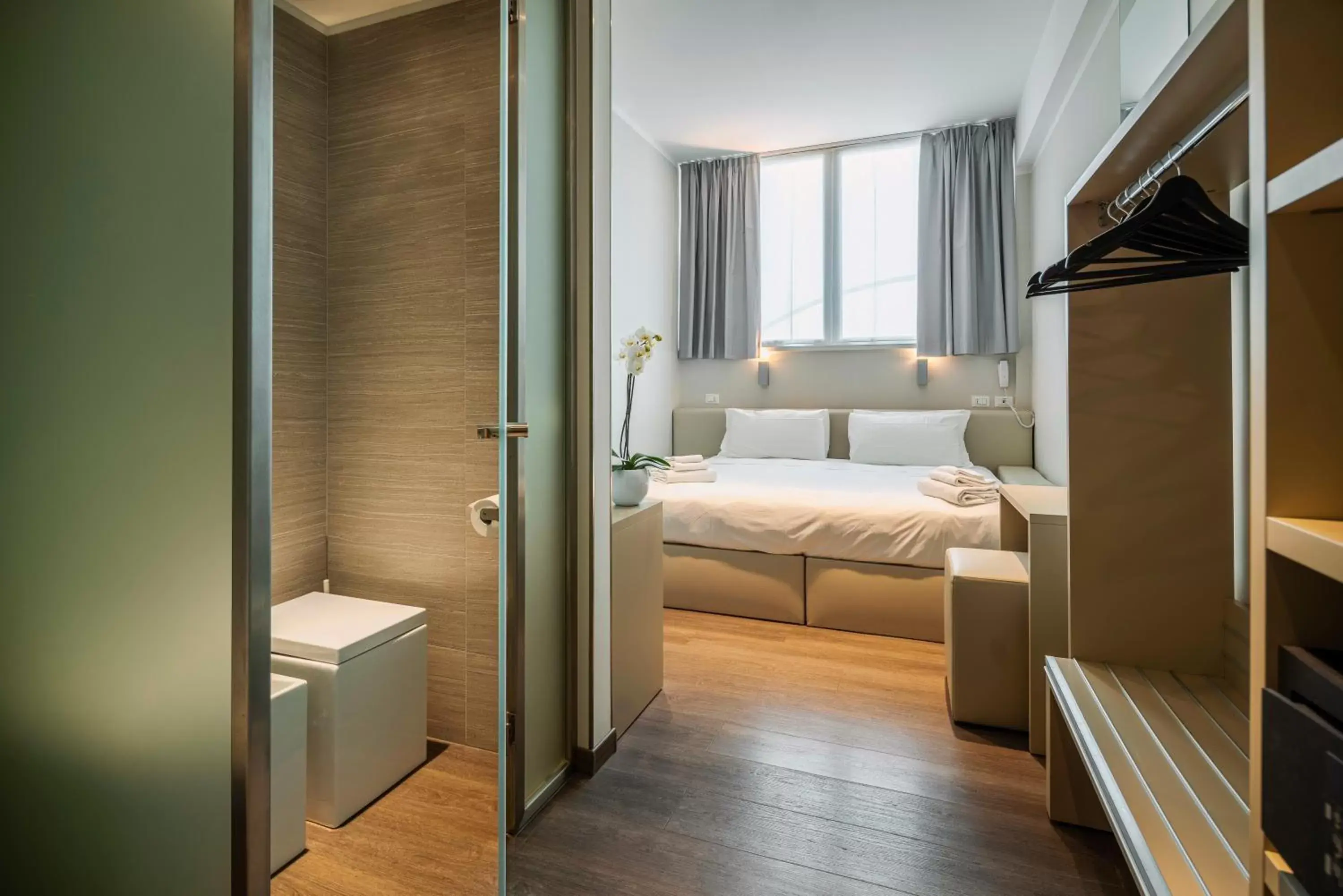 Bedroom, Bed in Fasthotel Linate Bedroom, Bed in Fasthotel Linate