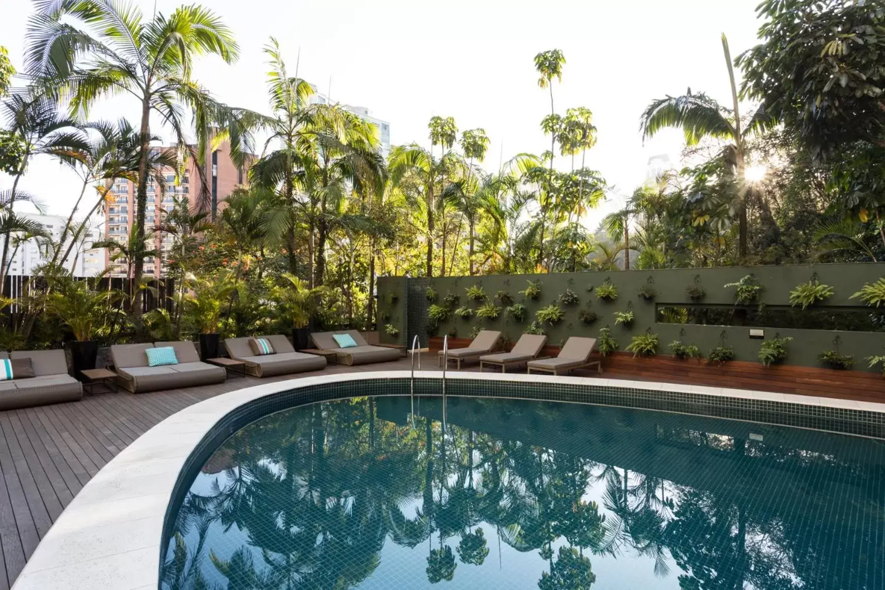 Swimming Pool in Tivoli Mofarrej São Paulo