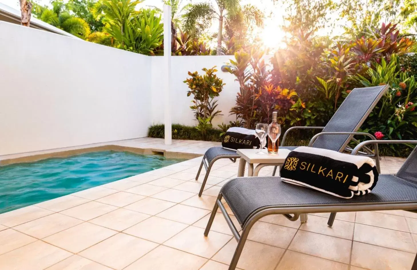 Balcony/Terrace, Swimming Pool in Silkari Lagoons Port Douglas