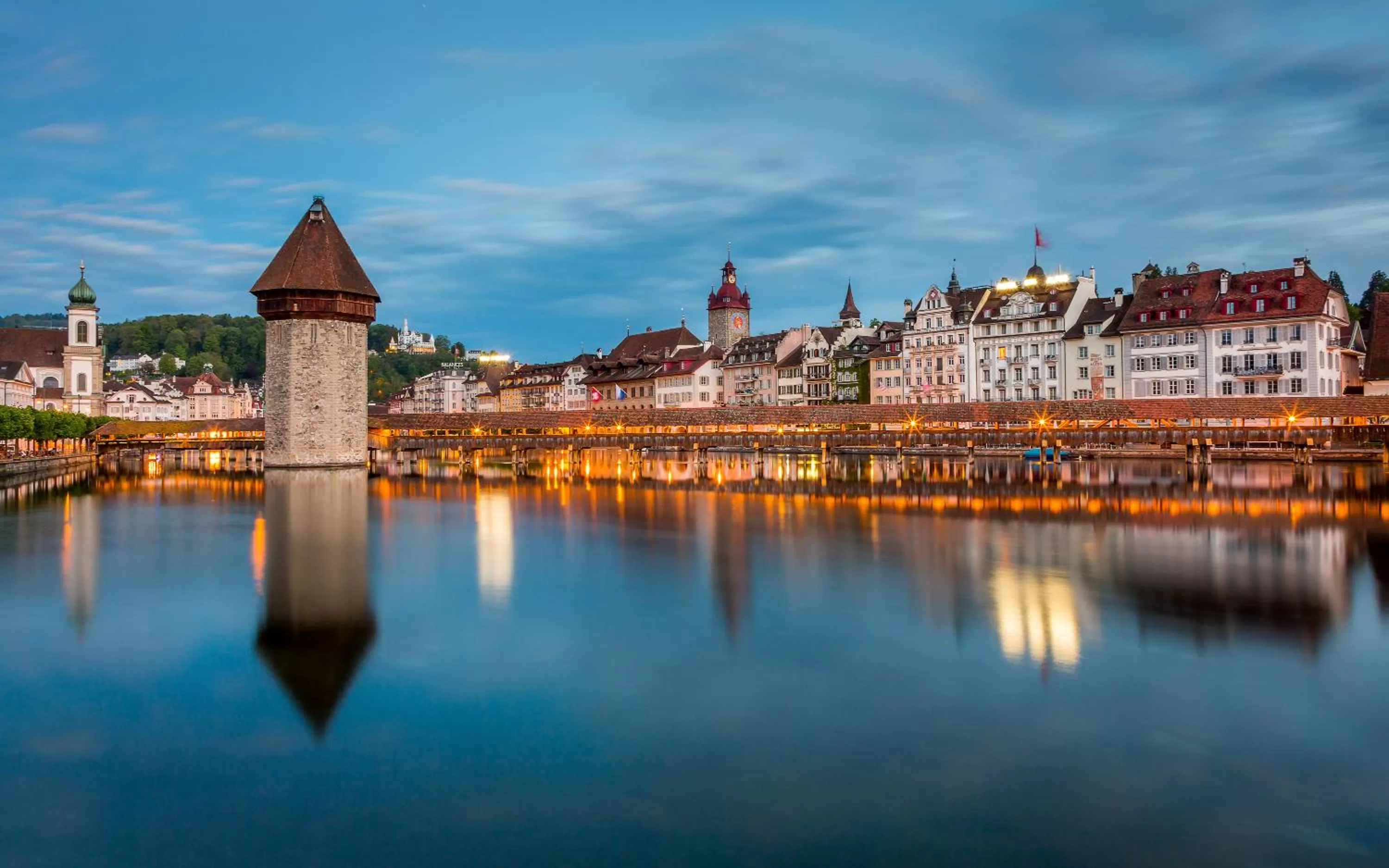Landmark view in Hotel Des Alpes