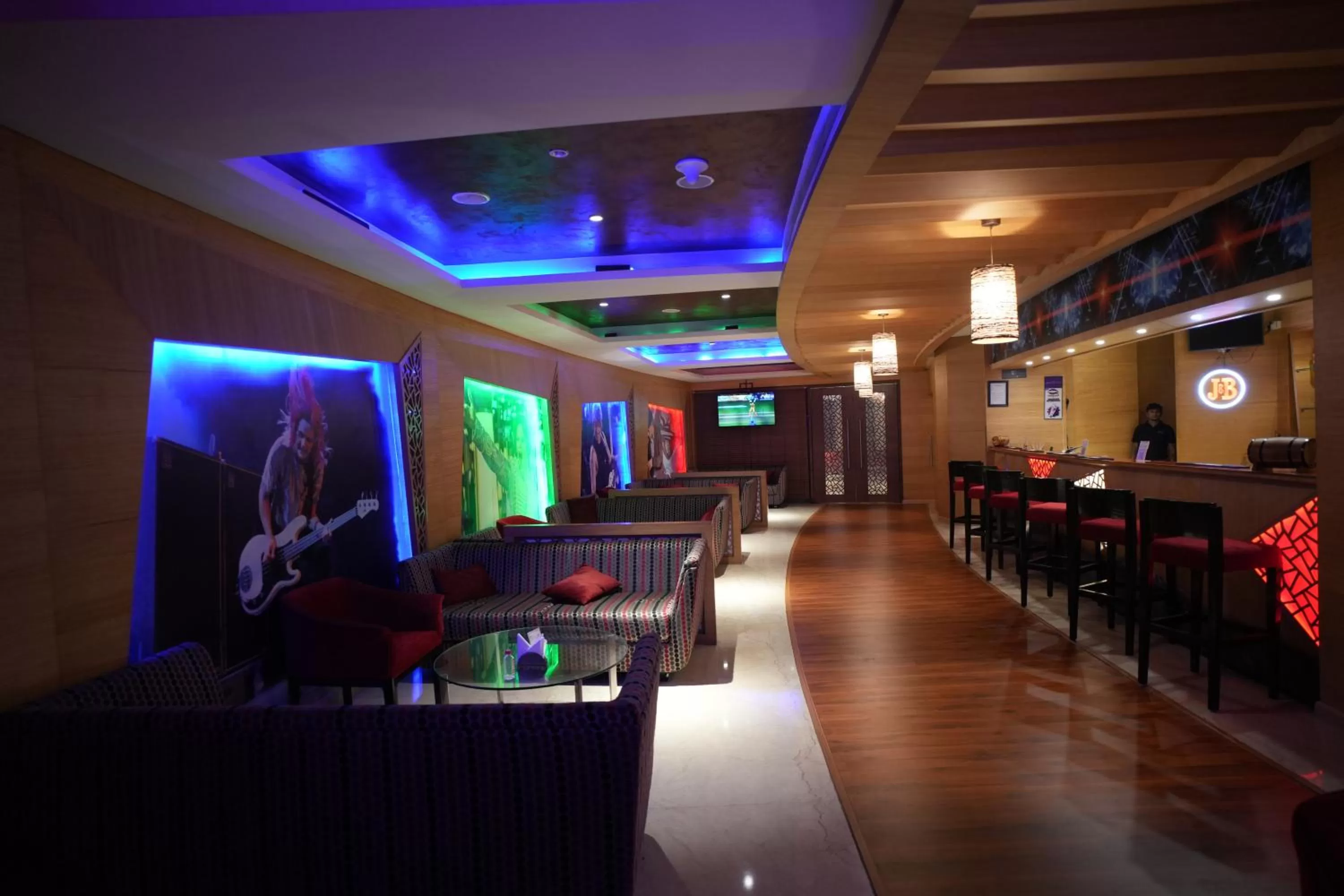Lounge or bar in Radisson Udaipur