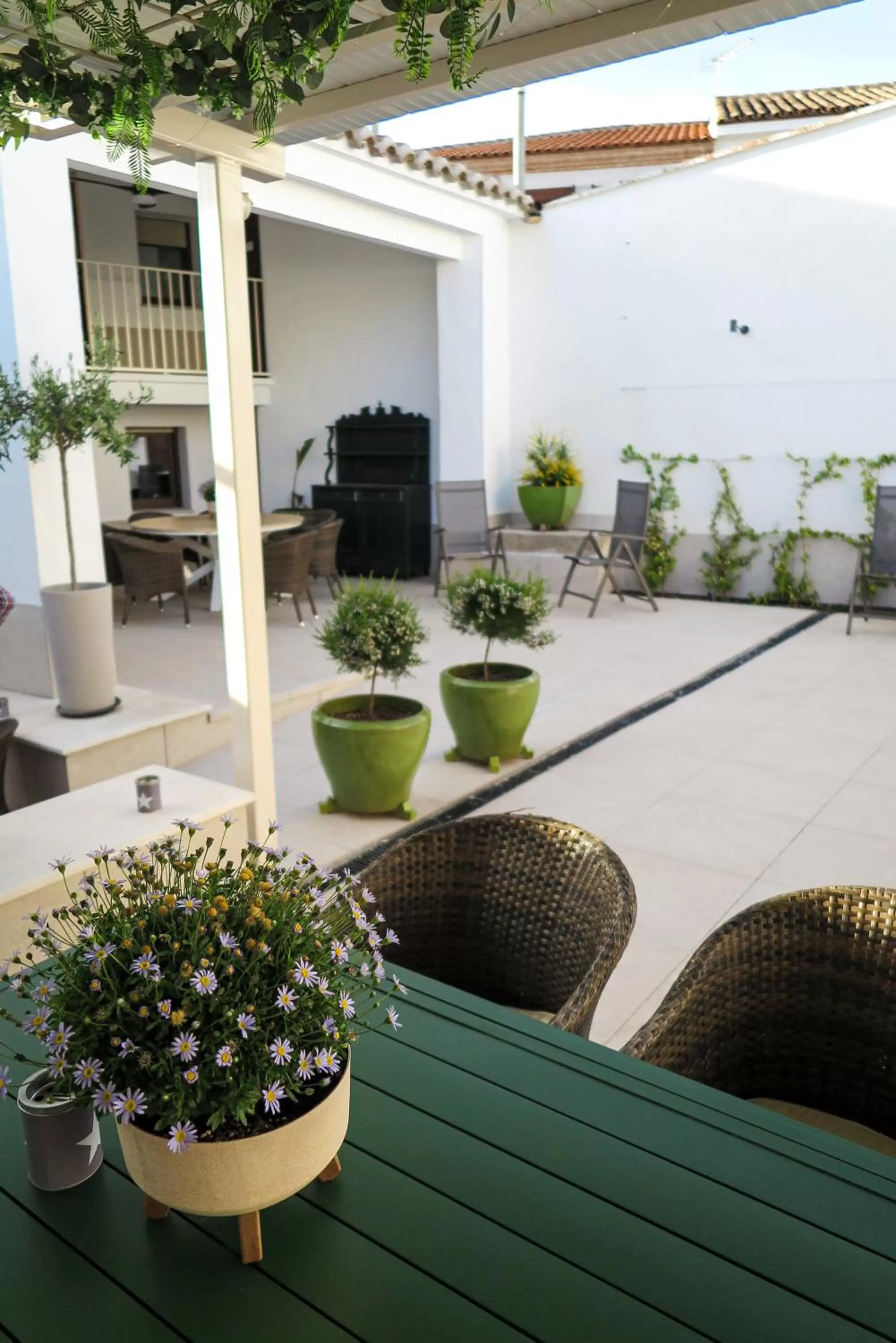 Patio in Tomé, casa de huéspedes