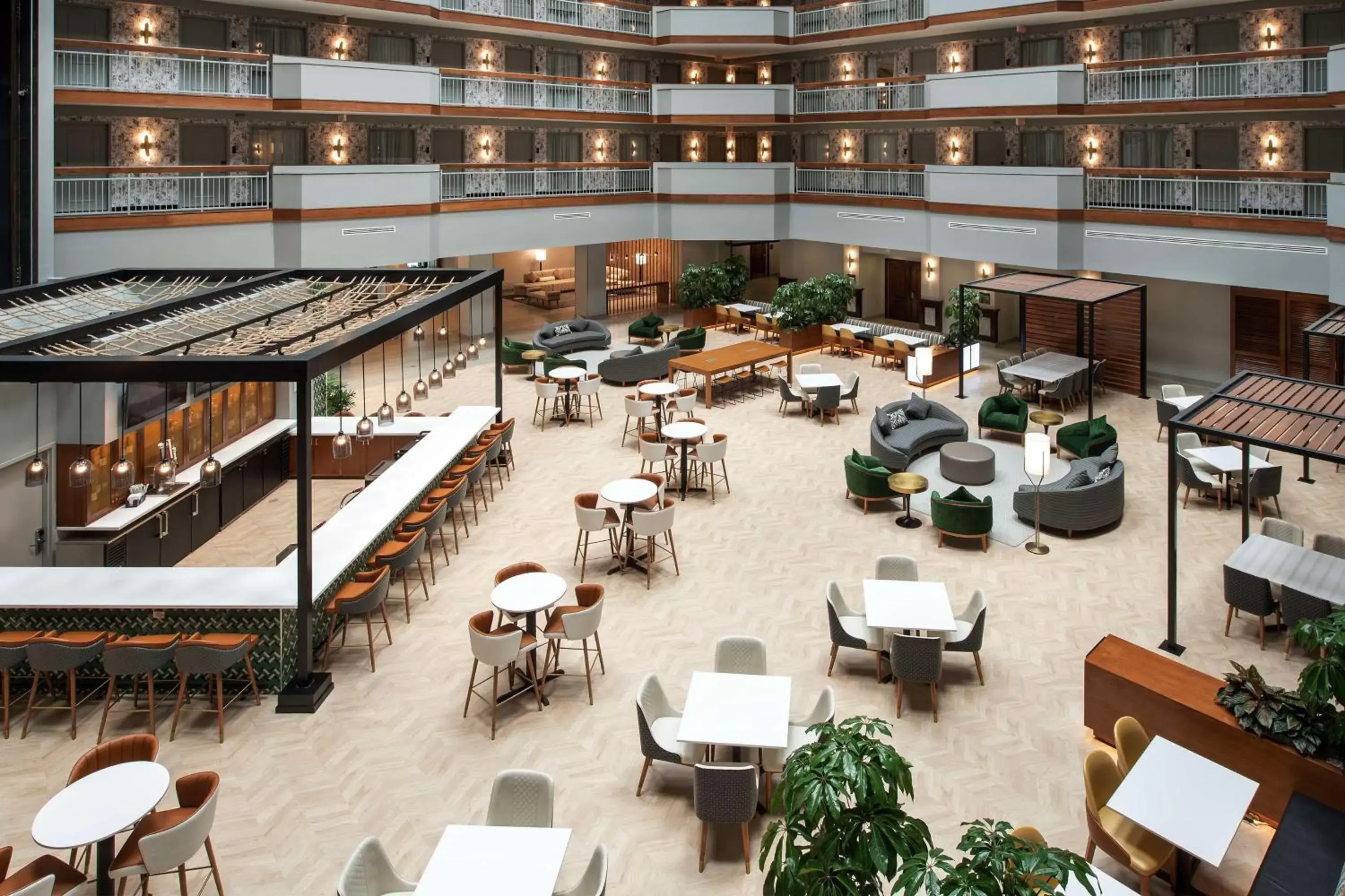 Lobby or reception in Embassy Suites by Hilton Dulles North Loudoun