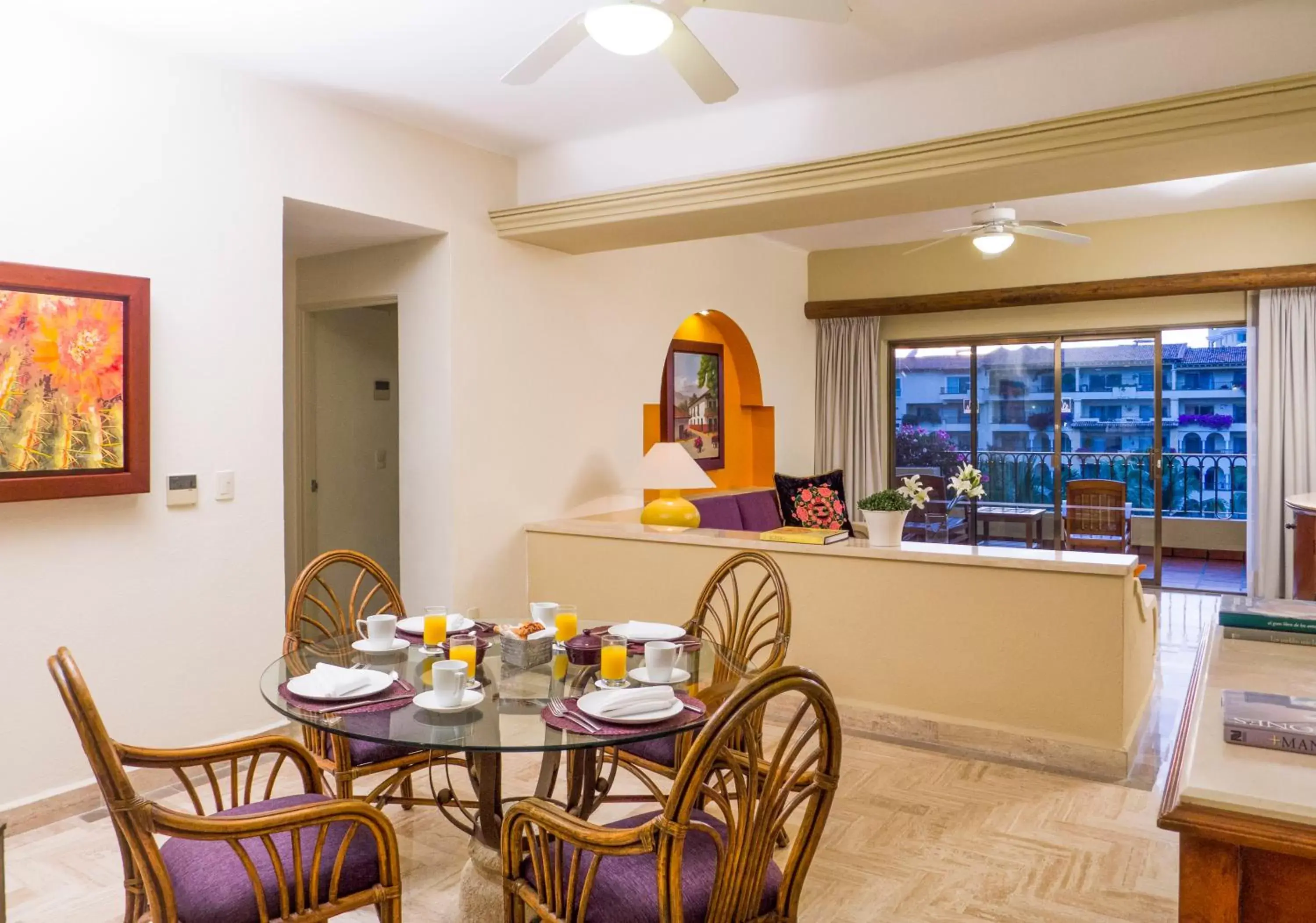 Living room in Velas Vallarta Suite Resort All-Inclusive