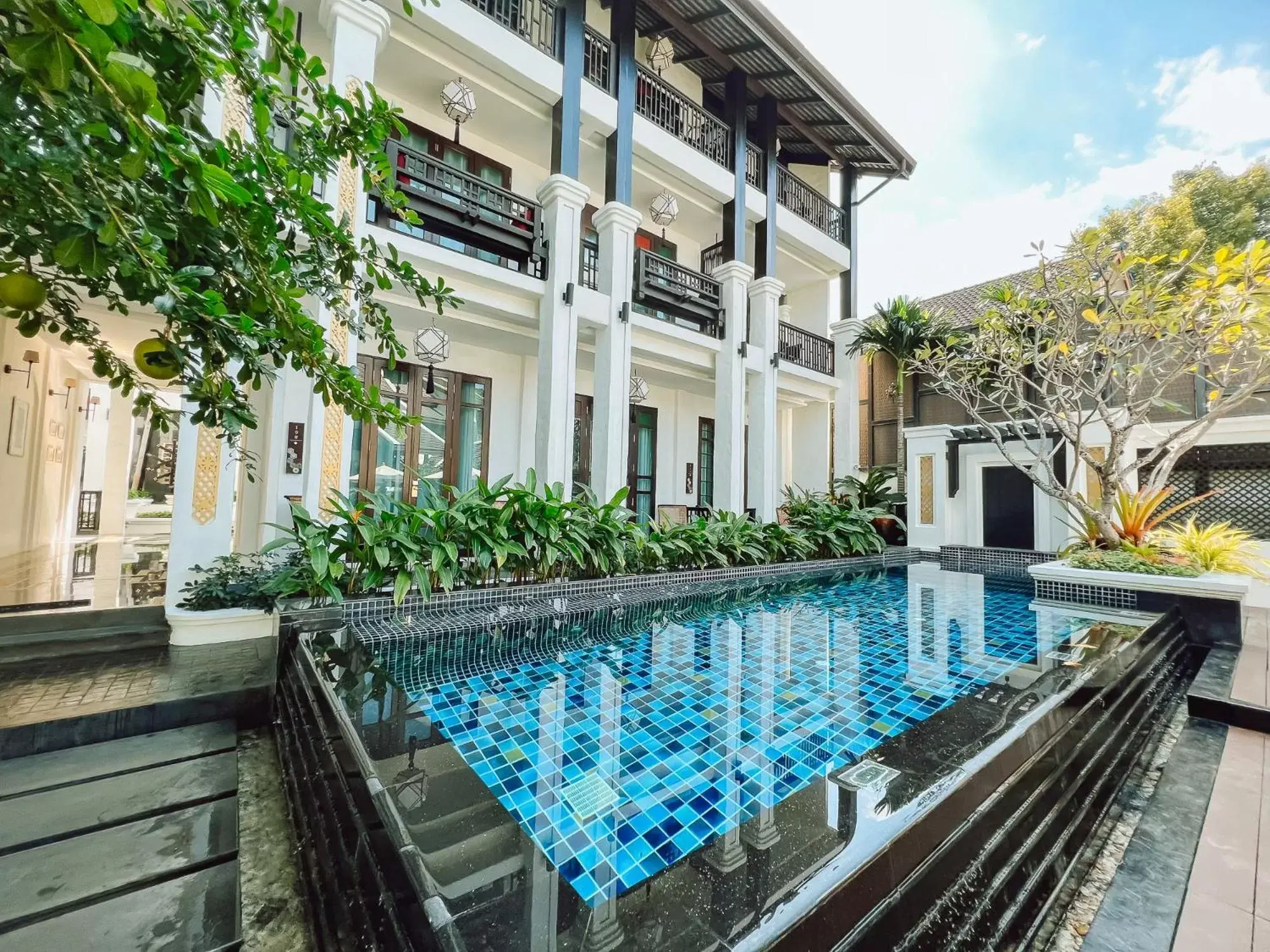 Swimming Pool in Thai Akara - Lanna Boutique Hotel -SHA Extra Plus