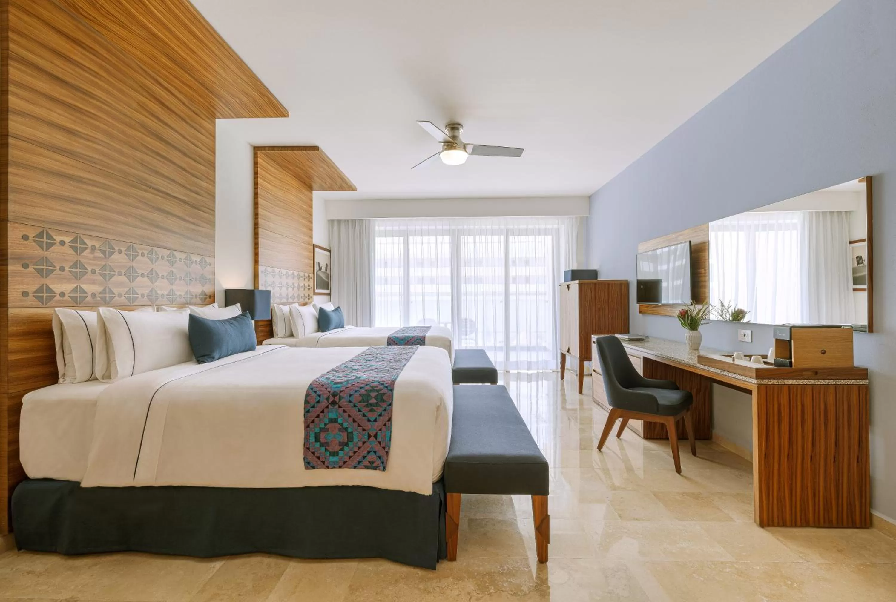 Photo of the whole room, Bed in Sensira Resort & Spa Riviera Maya All Inclusive