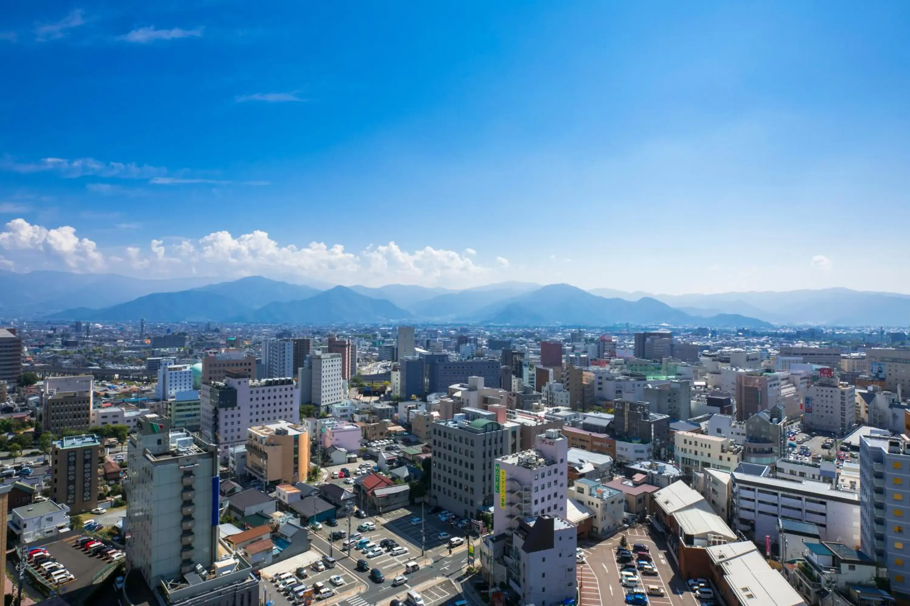 Restaurant/places to eat, Bird's-eye View in Hotel Jal City Nagano