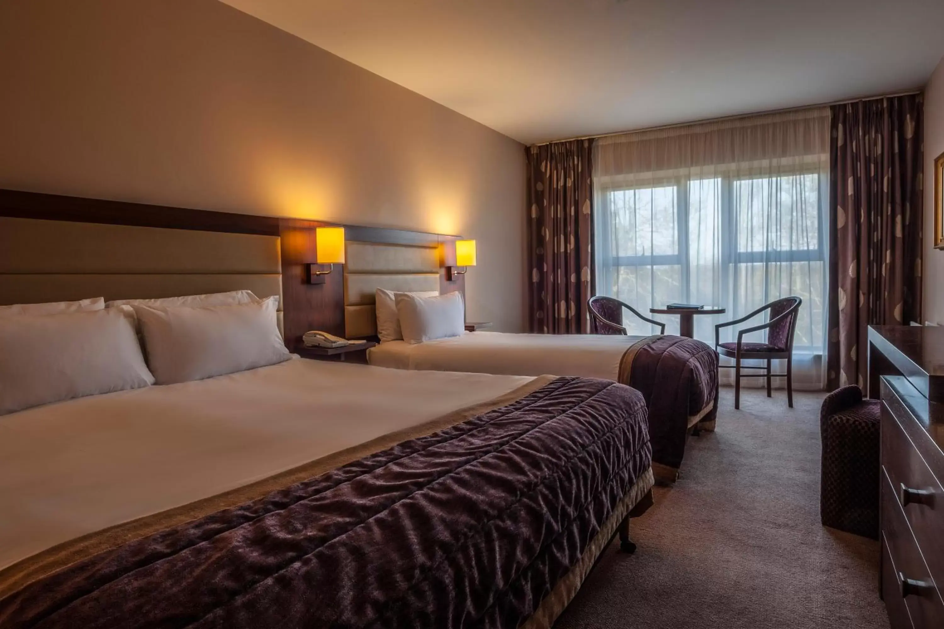Bed in Westport Woods Hotel & Spa