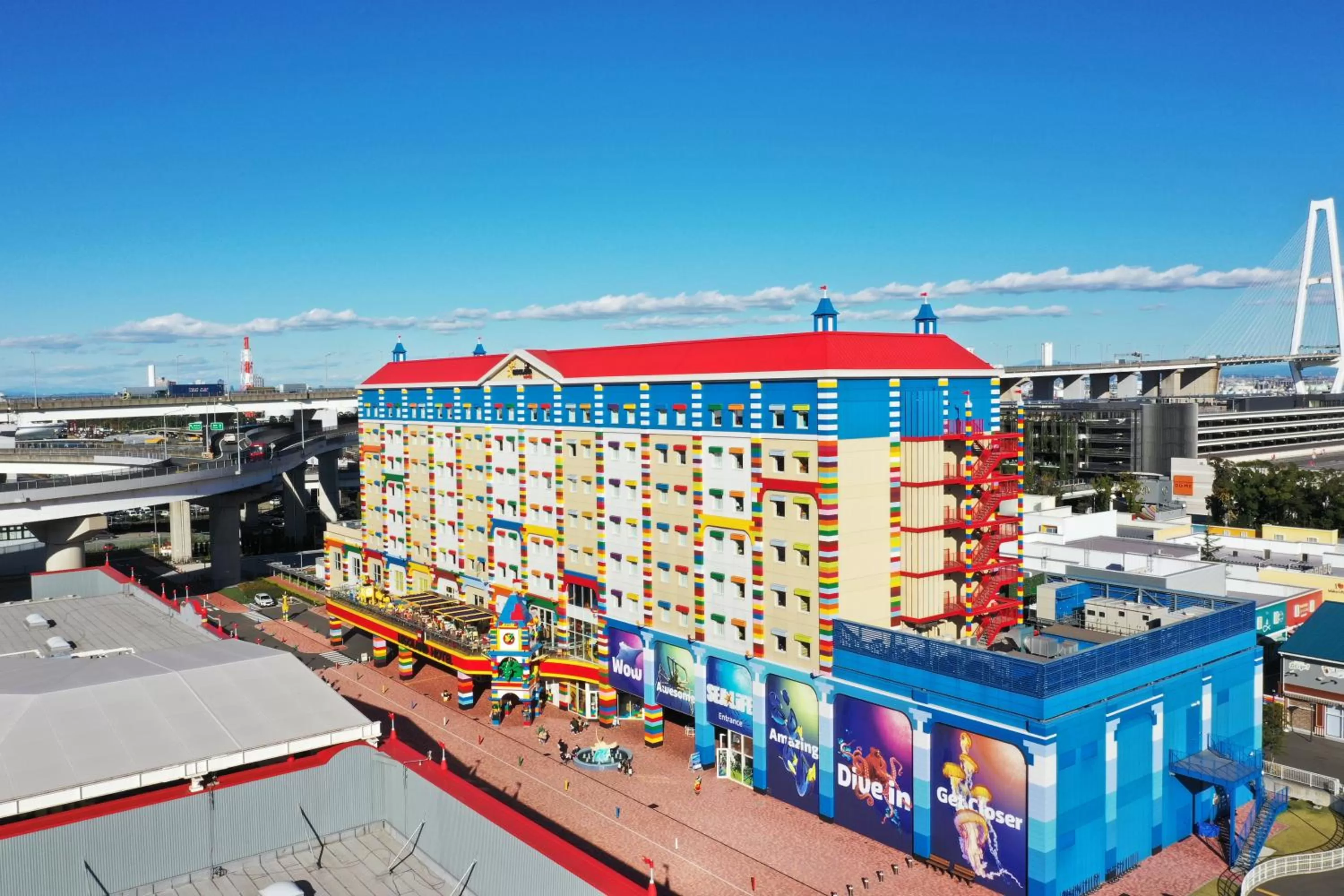Property building in LEGOLAND Japan Hotel