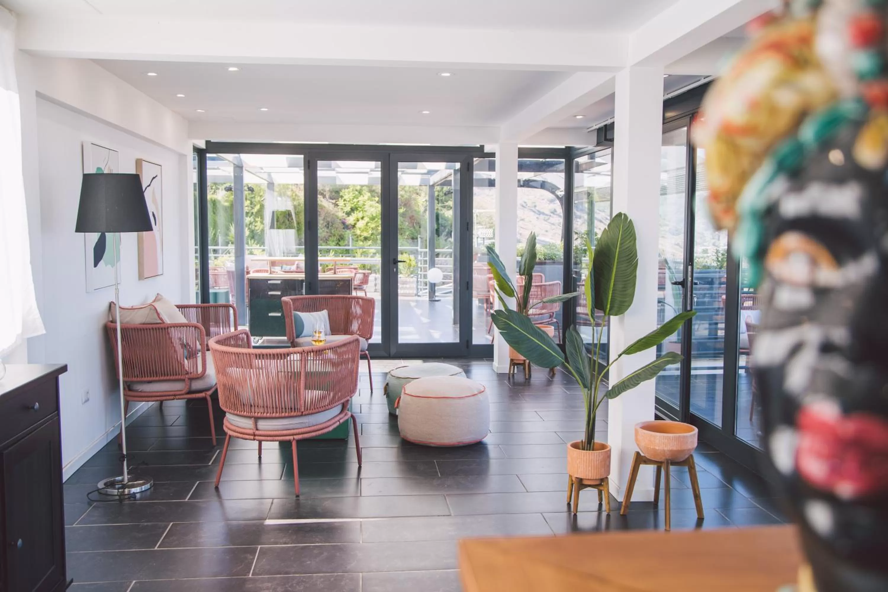 Lobby or reception in Taormina Palace Hotel