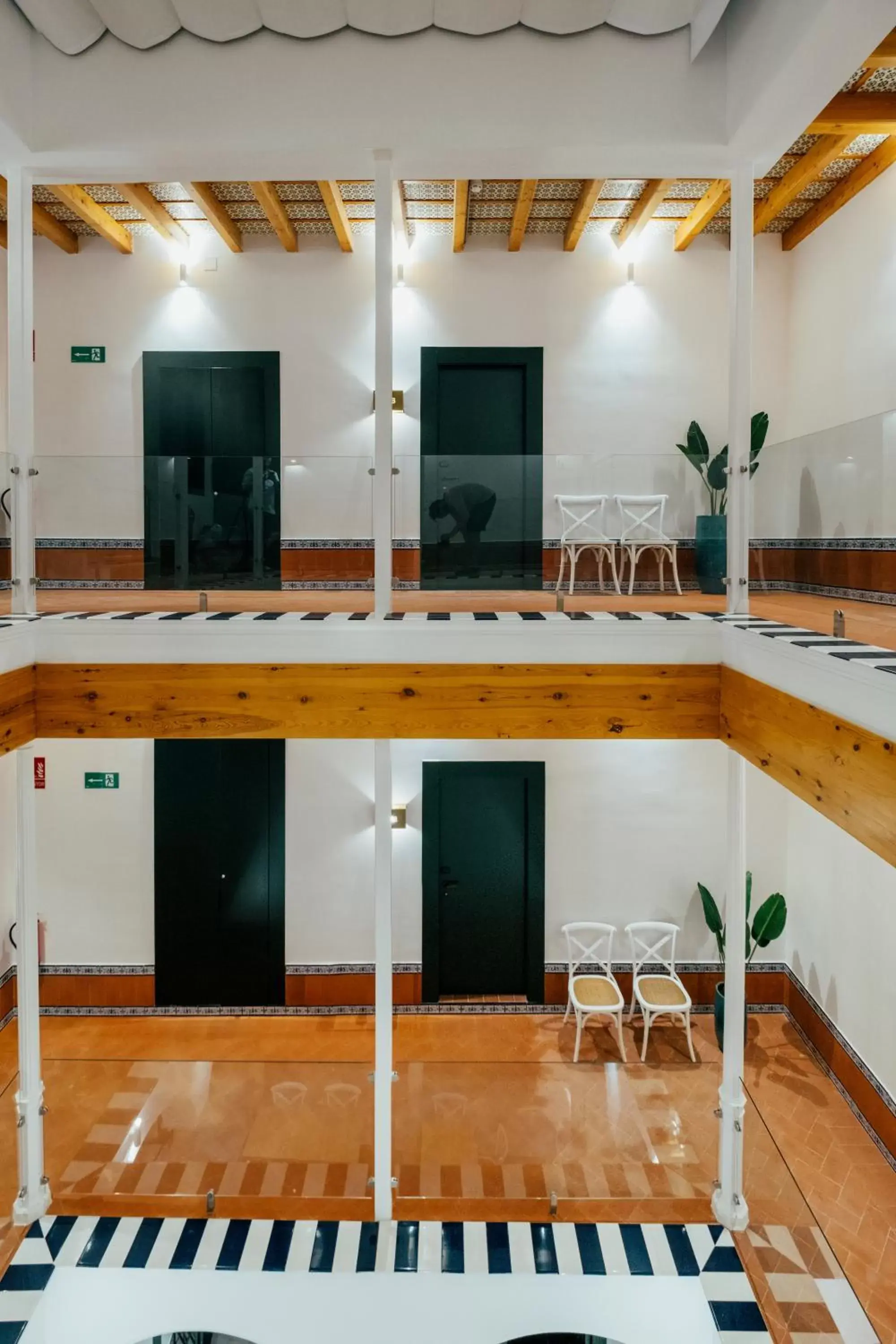 Patio in Hotel Cetina Sevilla