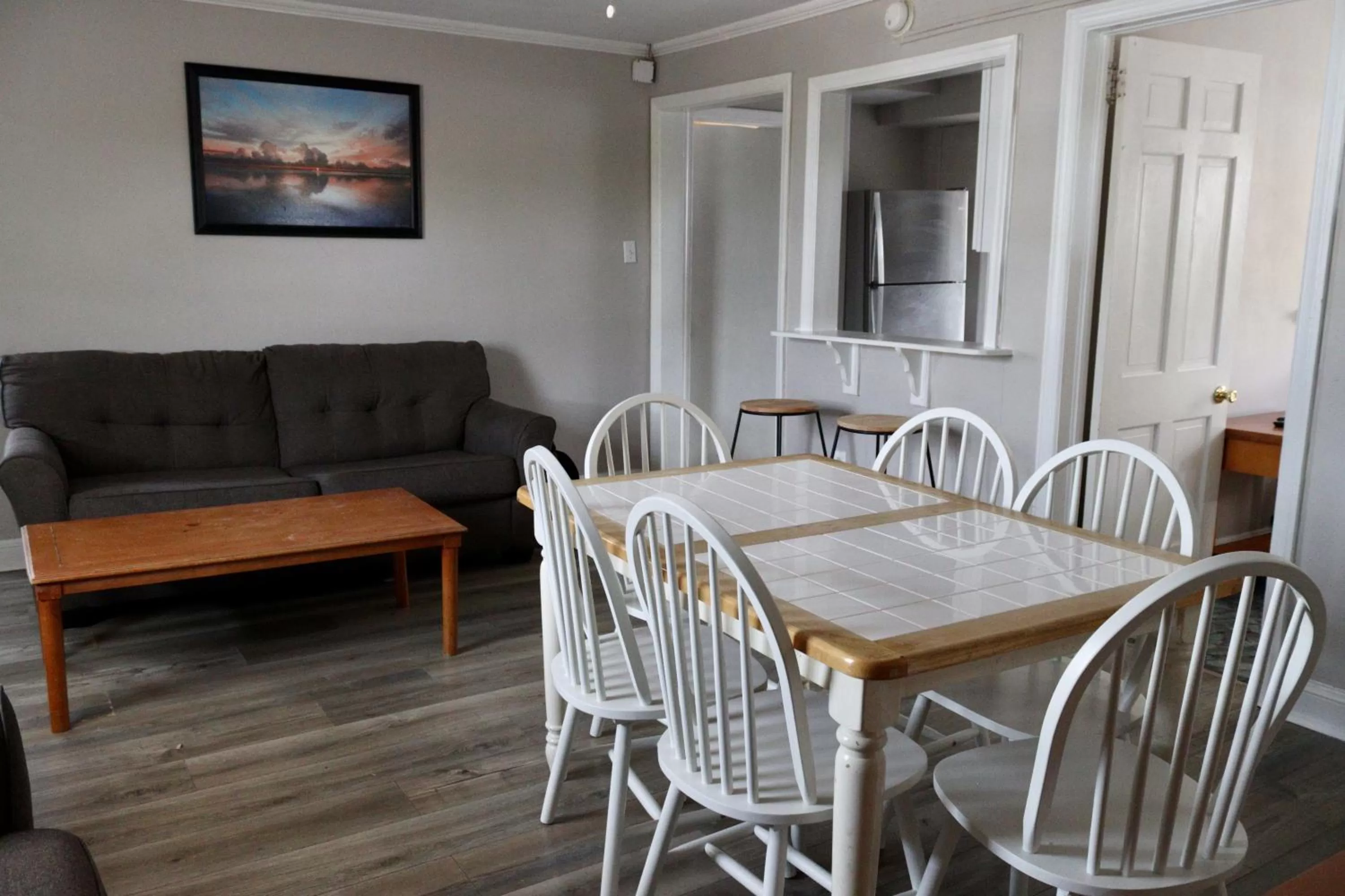 Living room in The Burgundy Inn Hotel and Apartments