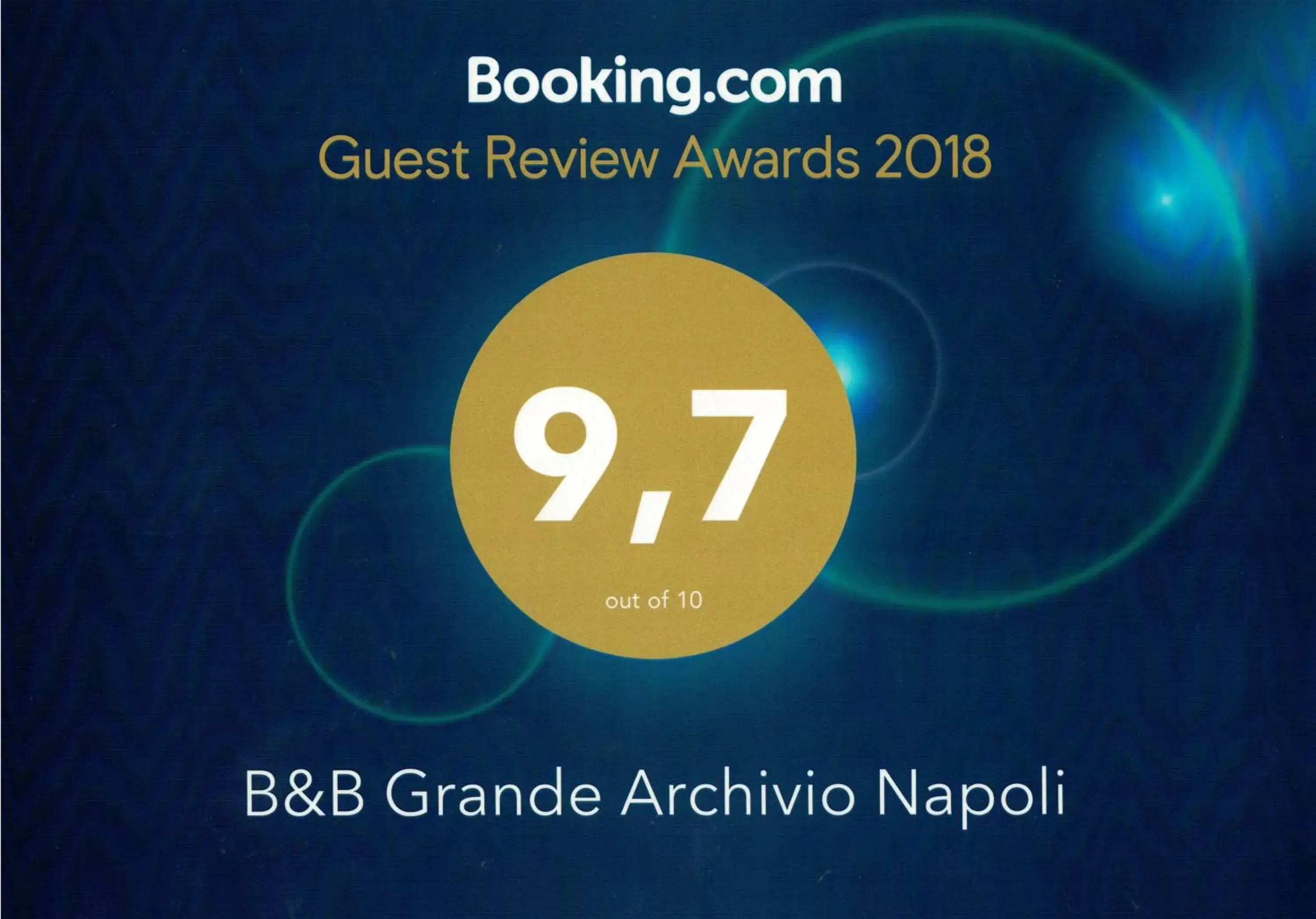 Certificate/Award in B&B Grande Archivio Napoli