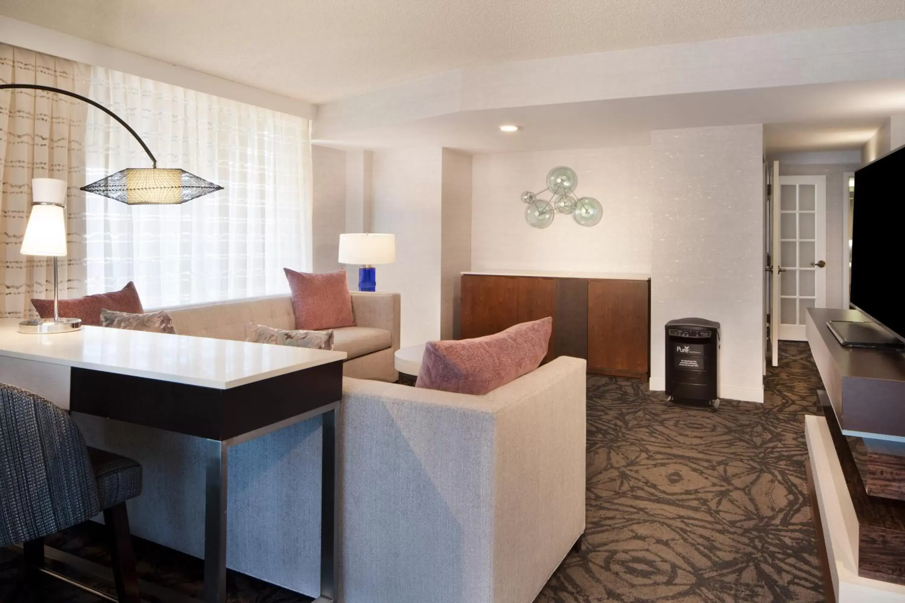 Living room, Seating Area in The Westin Princeton at Forrestal Village