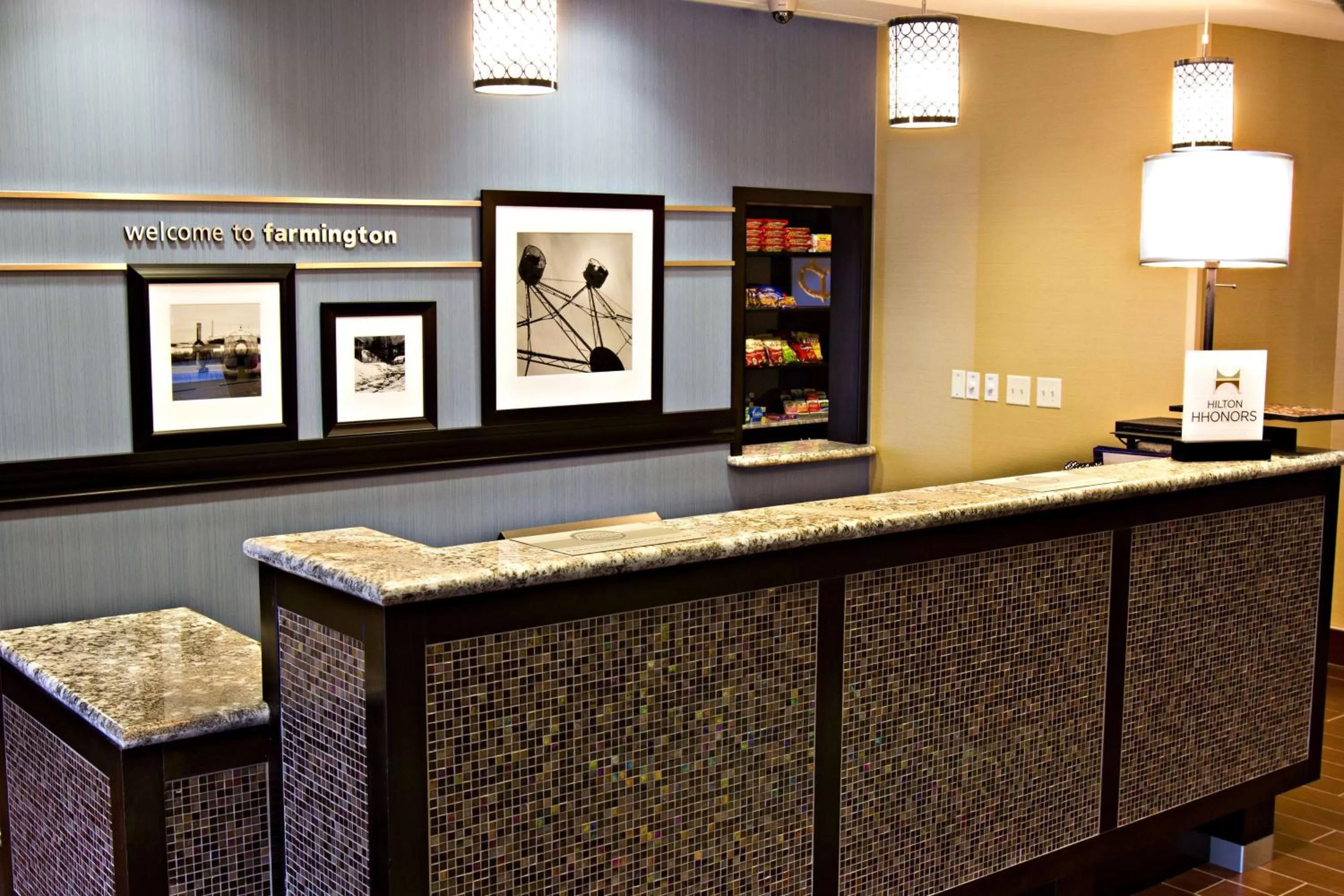 Lobby or reception in Hampton Inn & Suites Salt Lake City/Farmington