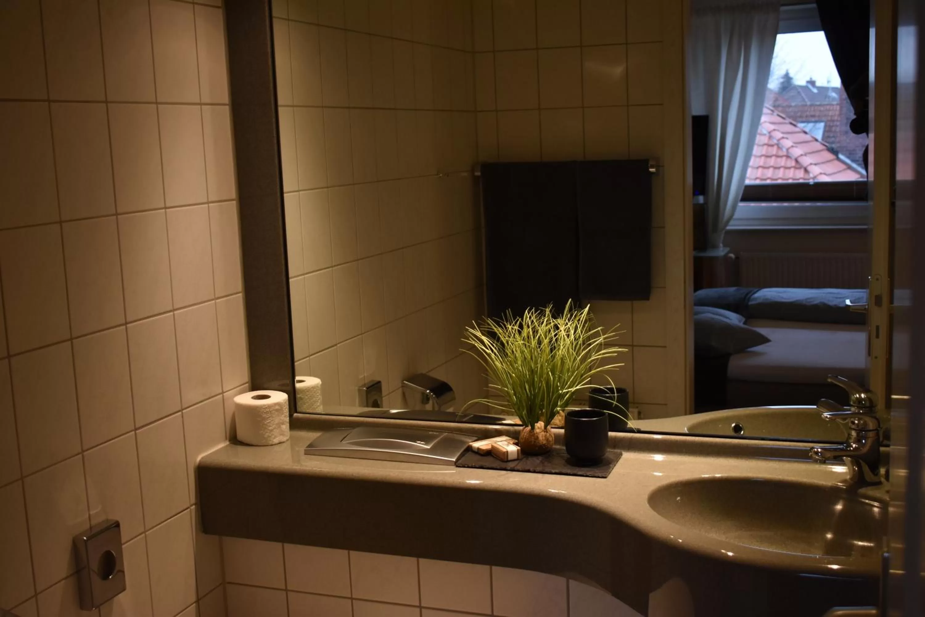 Bathroom in Hotel Neue Stuben