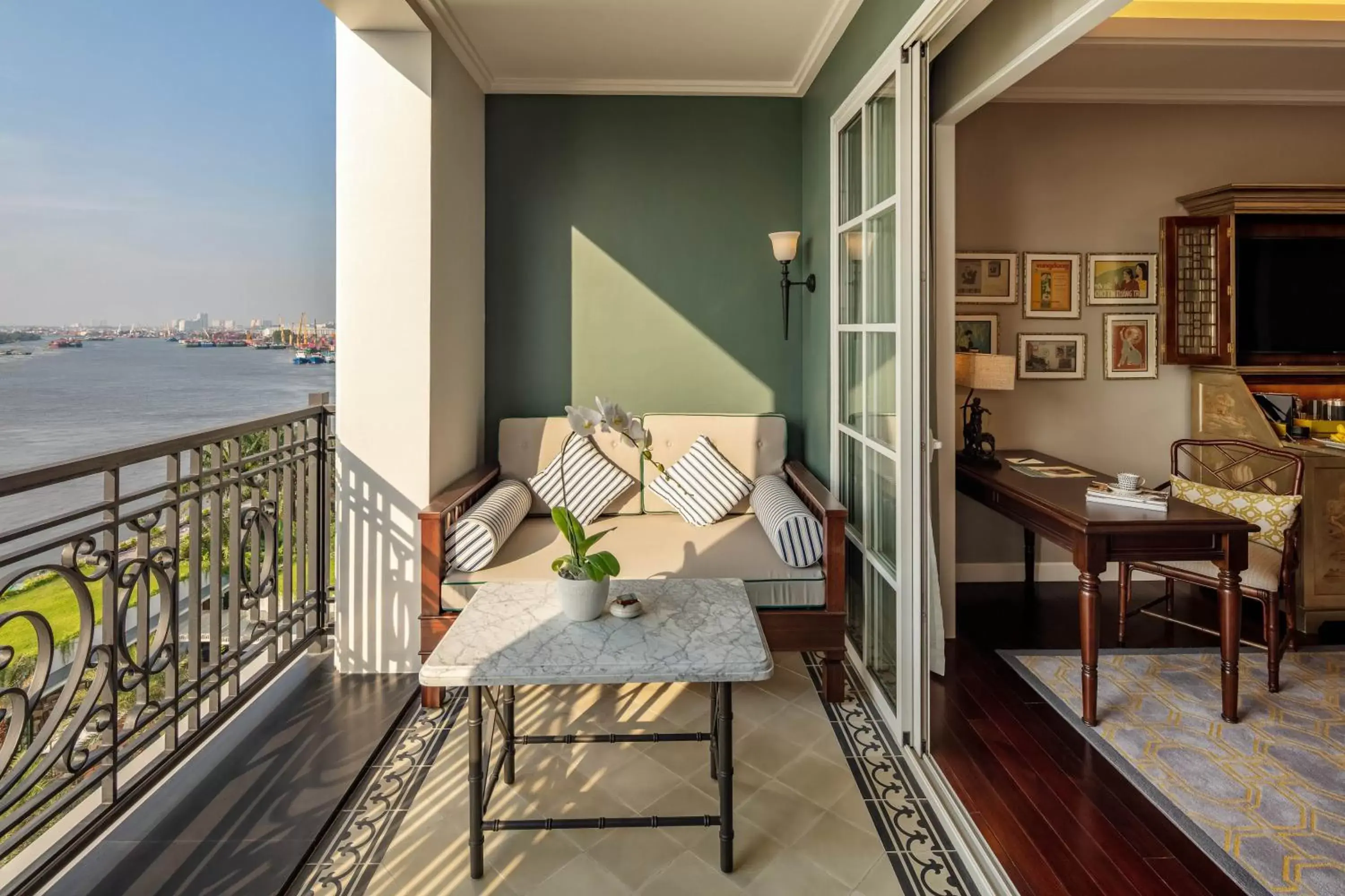 Balcony/Terrace in Mia Saigon – Luxury Boutique Hotel