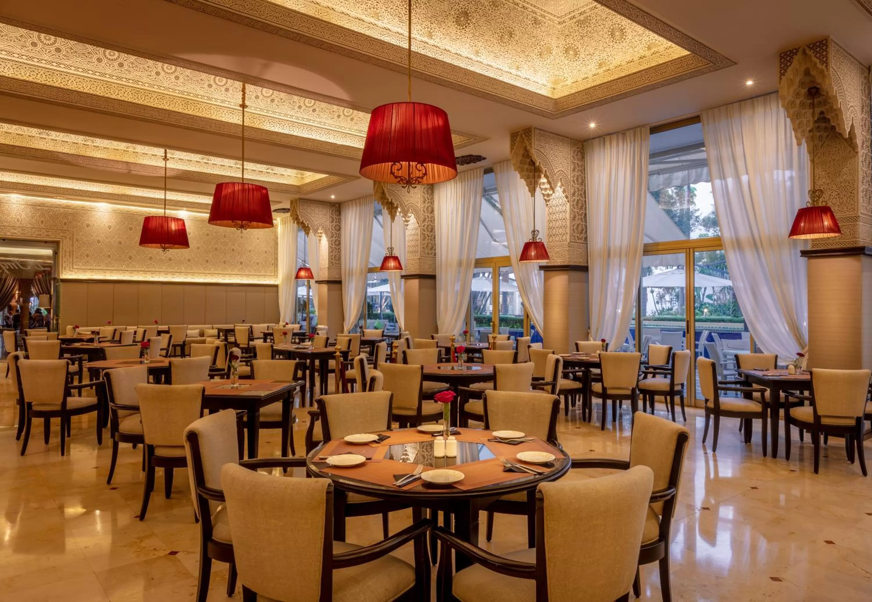 Restaurant/places to eat in La Tour Hassan Palace