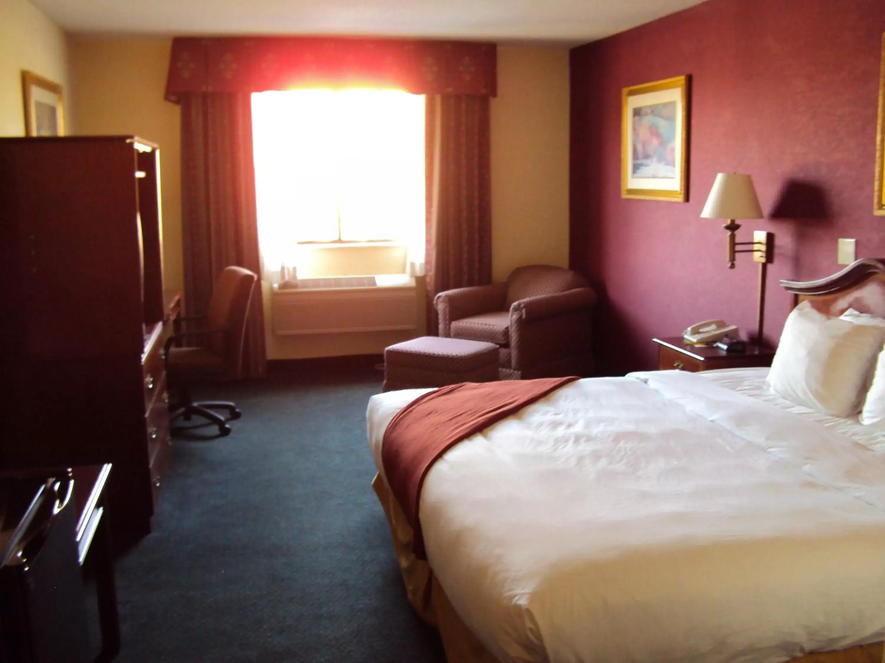 Bed in Super 8 by Wyndham Gettysburg