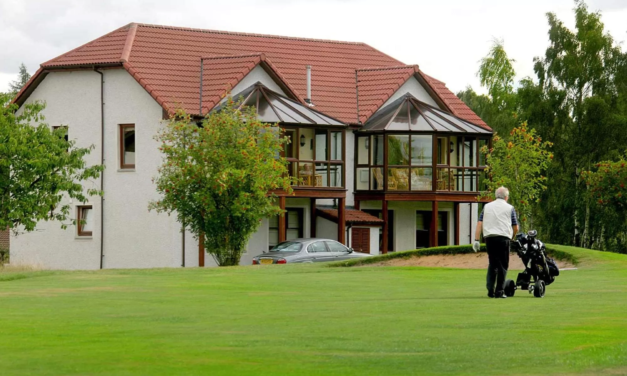Facade/entrance in Macdonald Spey Valley Resort