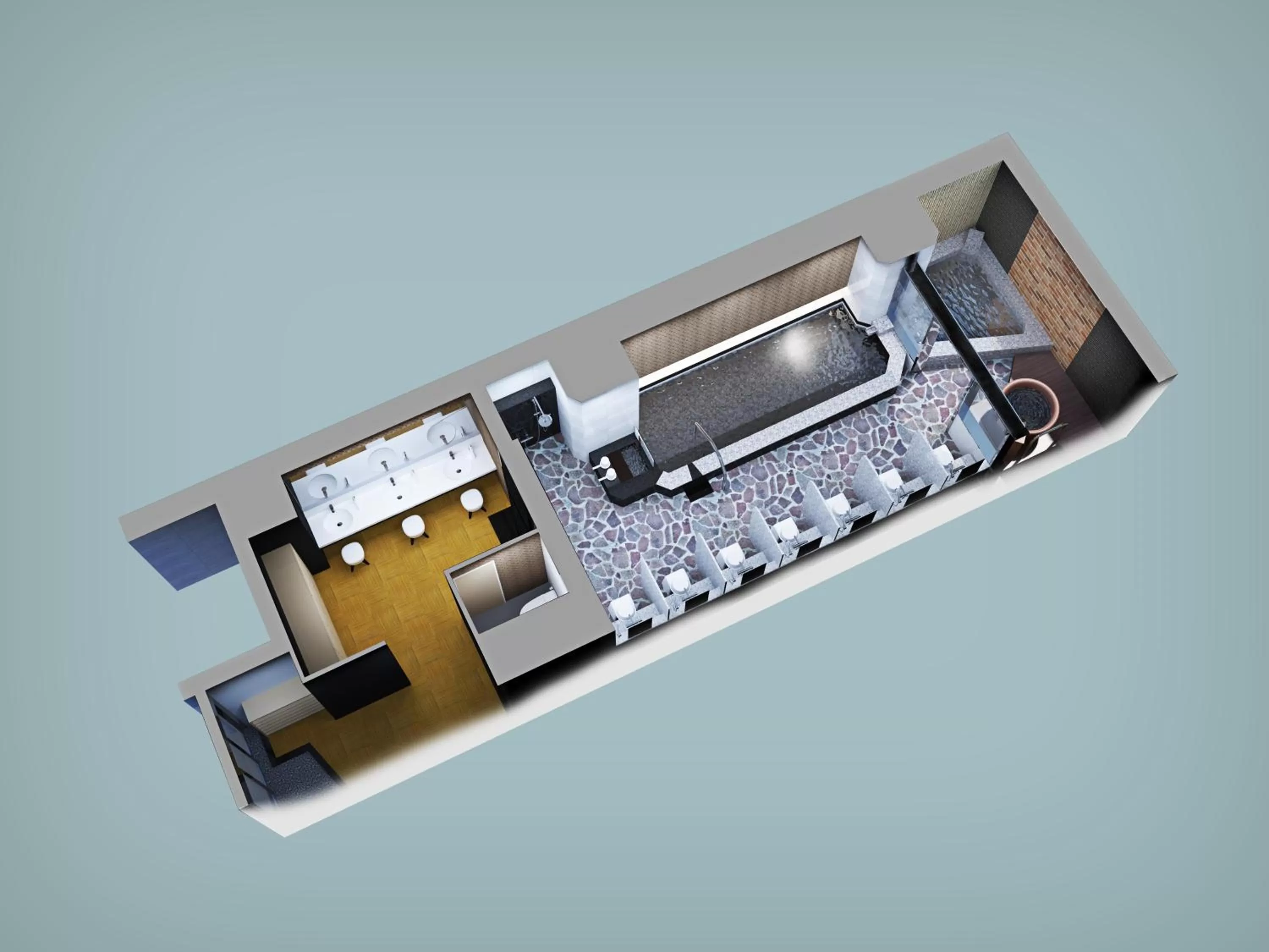 Floor plan in APA Hotel Yamanote Otsuka Ekimae Tower