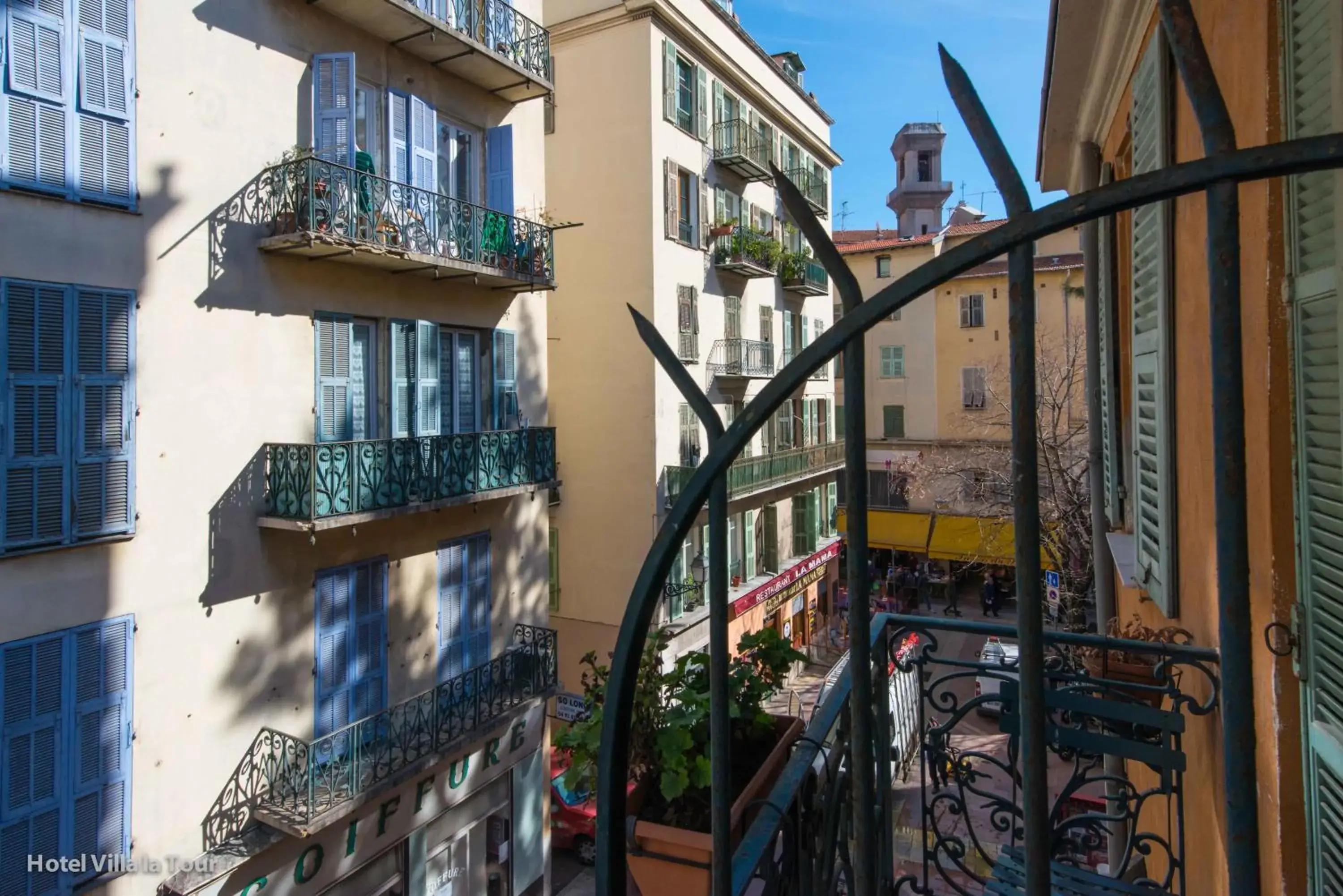 Balcony/Terrace in Hotel Villa La Tour