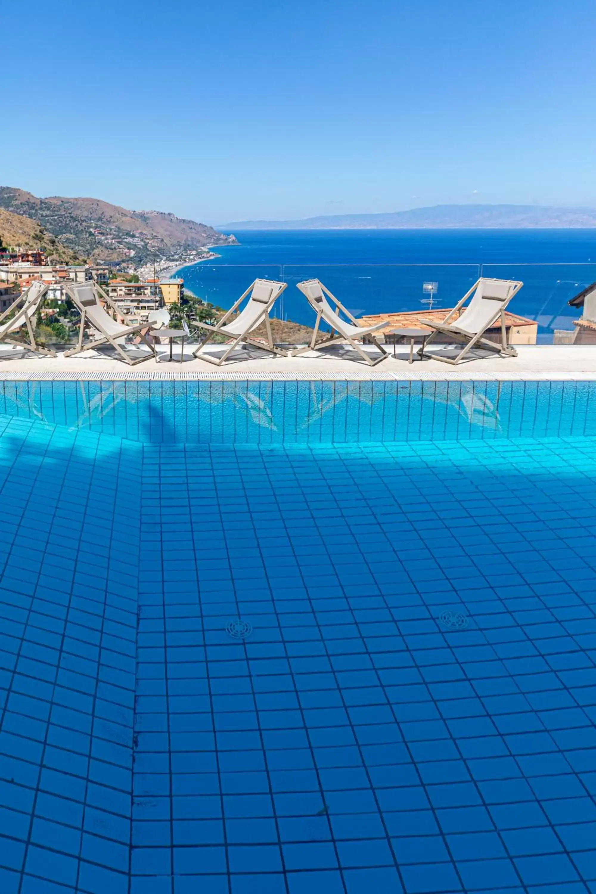 Pool view, Swimming Pool in Splendid Hotel Taormina