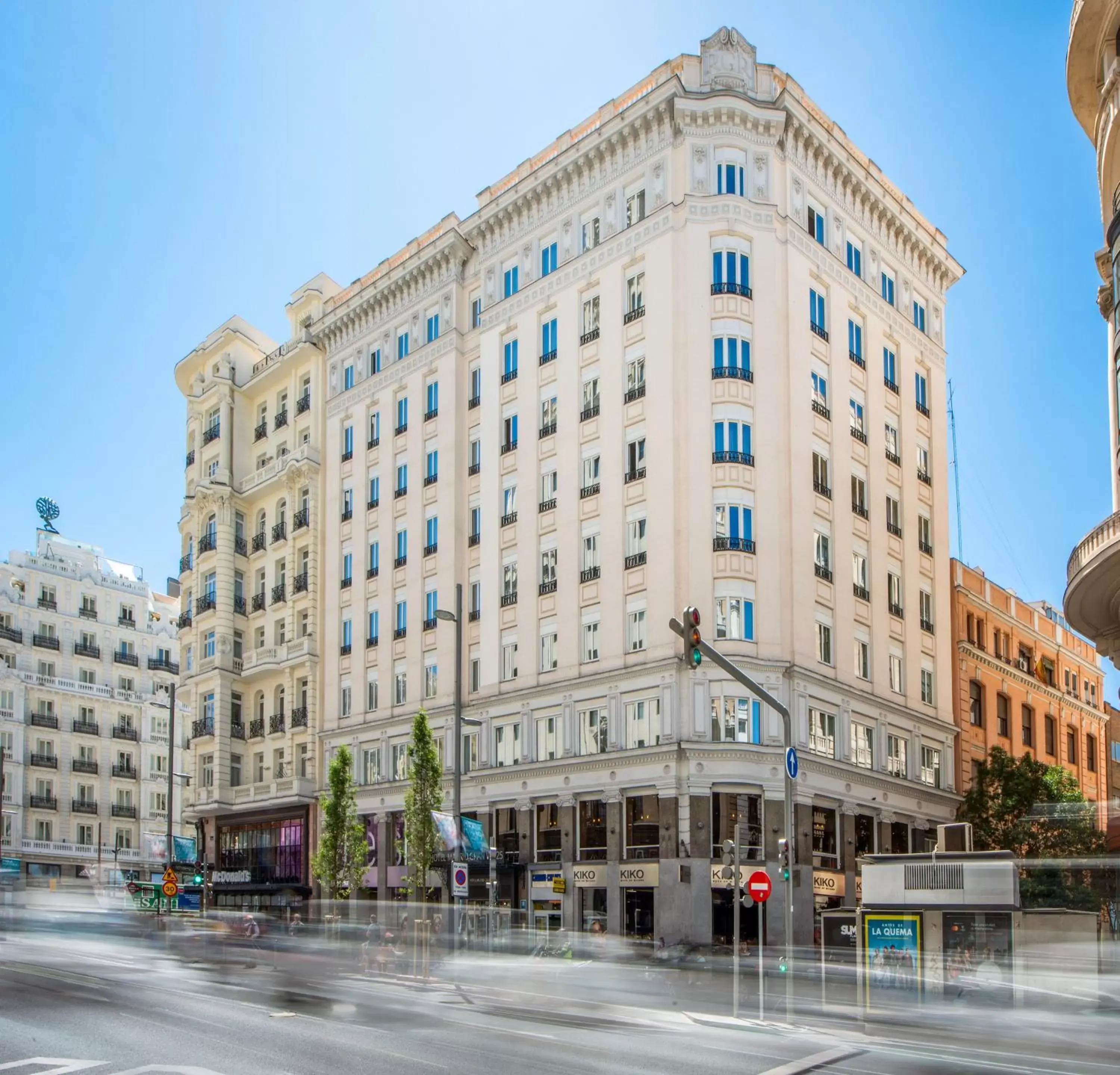 Property building in Hotel Madrid Gran Via 25, Affiliated by Meliá