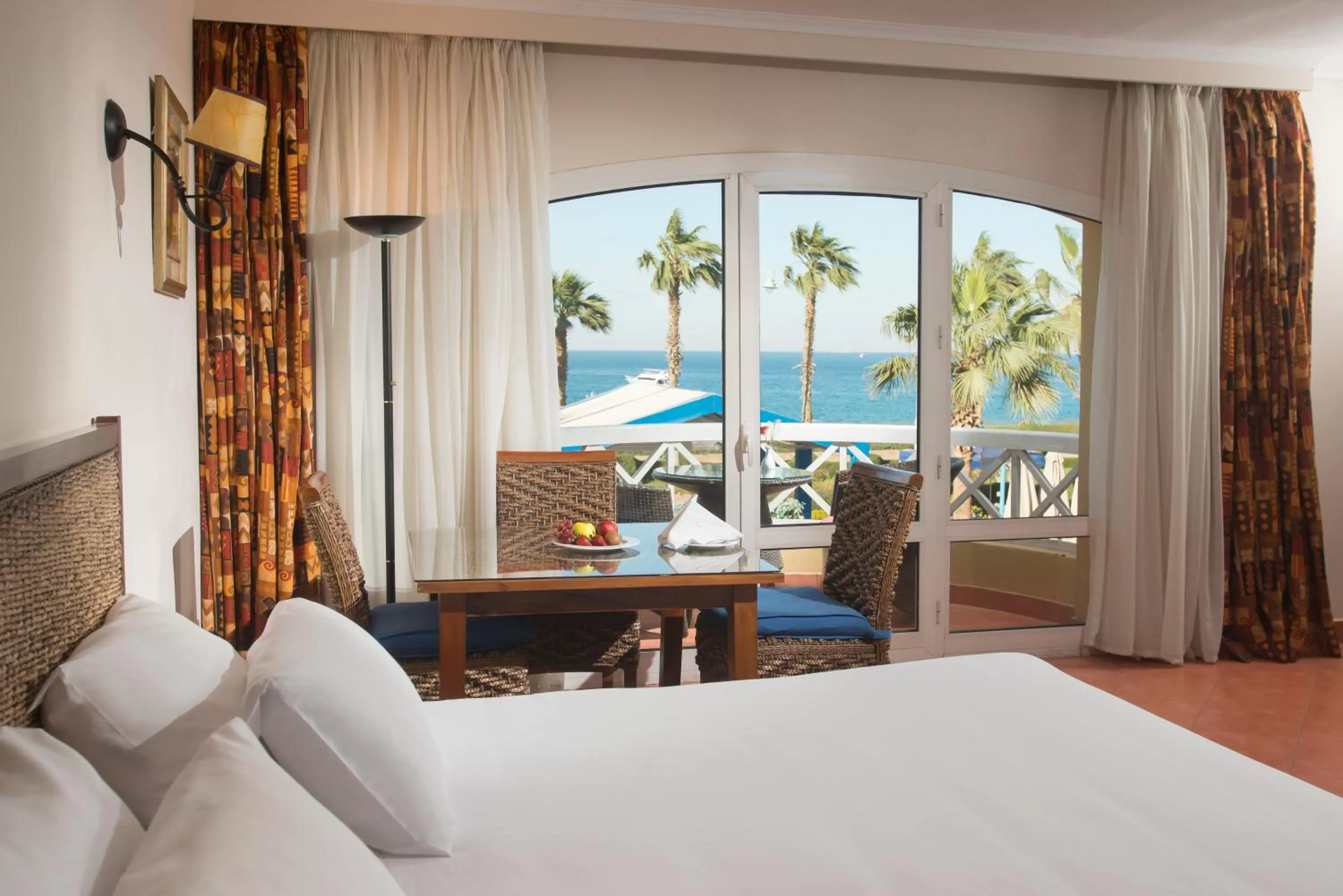 Twin Room with Sea View- Egyptians and Residents Only in Porto Sokhna Hotel & Spa